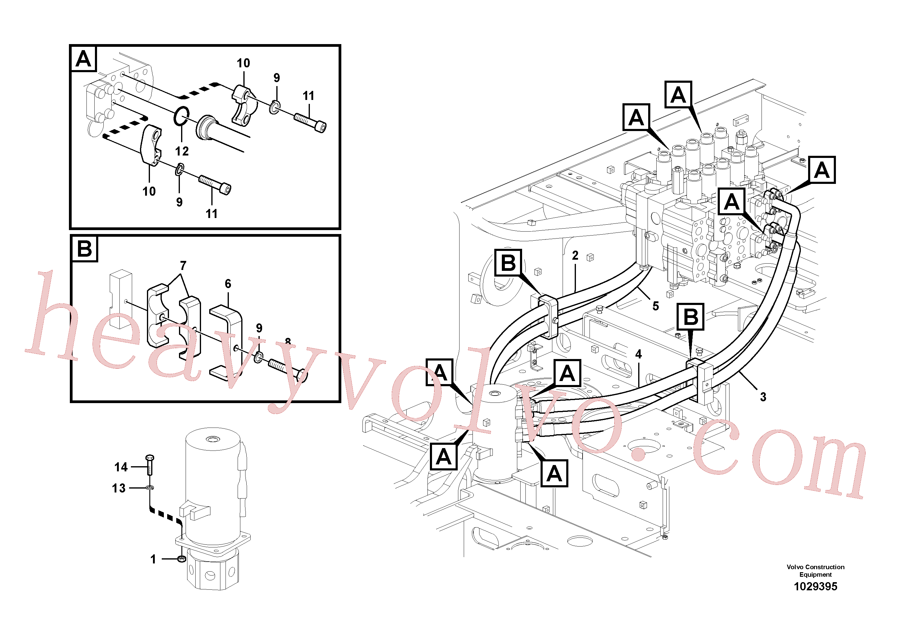 Wholesale VOE14880726 Hose for Volvo Excavator