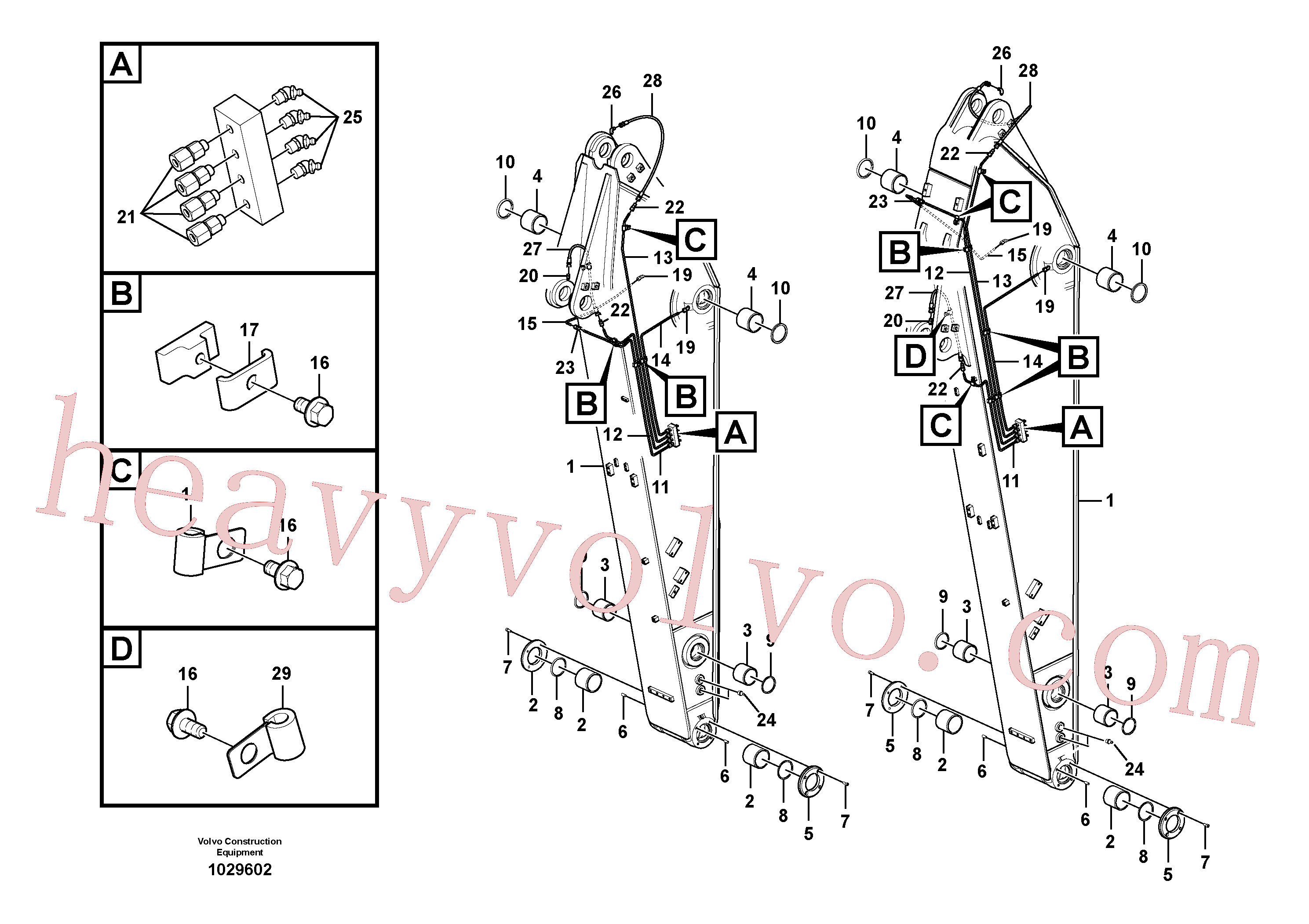 Wholesale VOE14543248 Pipe for Volvo Excavator