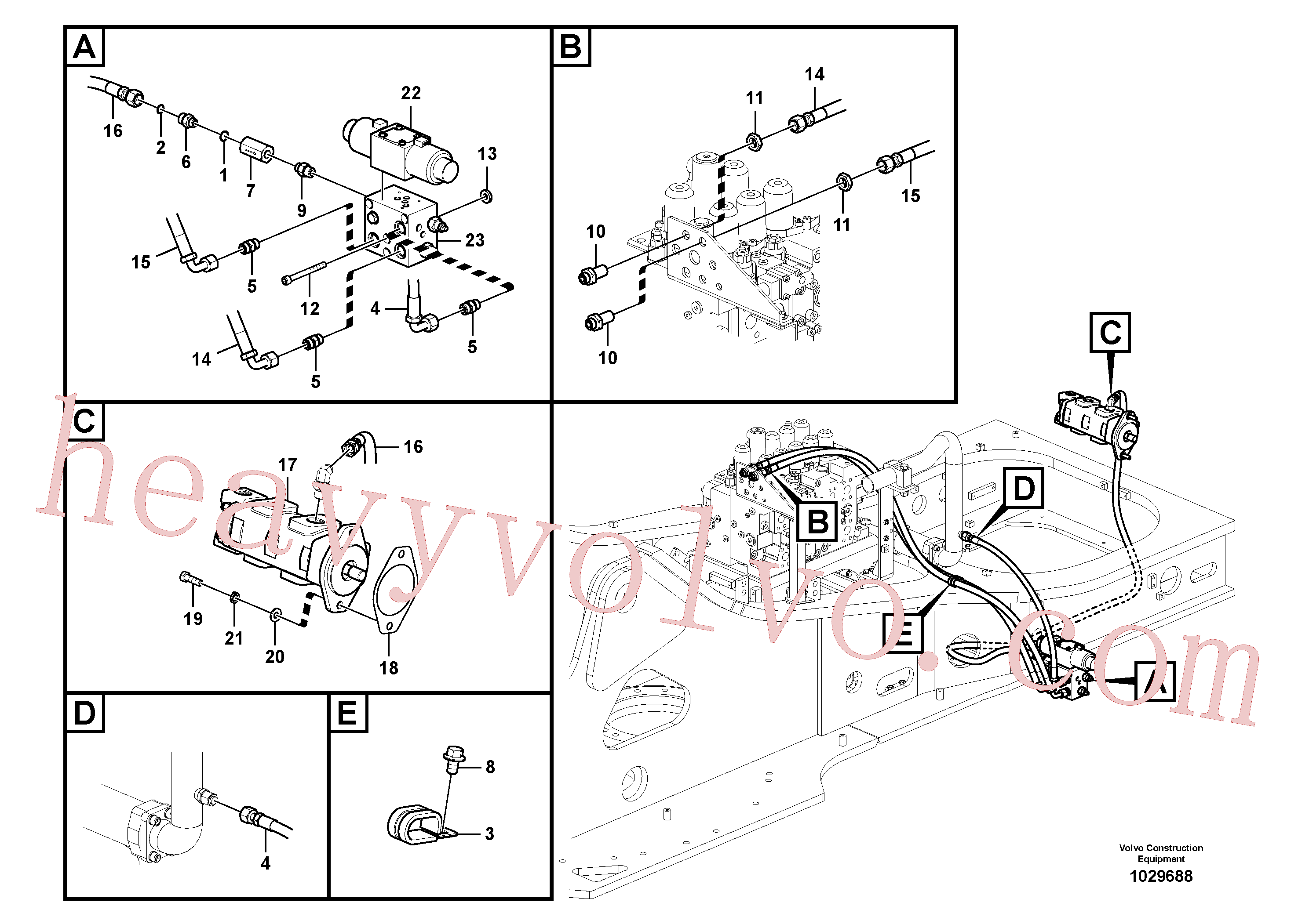 Volvo Assembly VOE14573559 Gear pump for sale