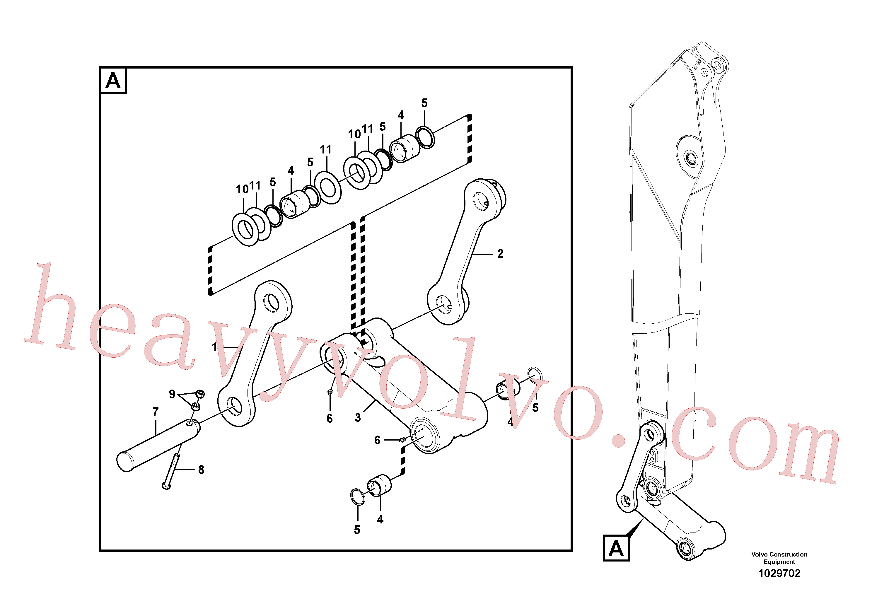 Volvo Assembly VOE14716436 Shim for sale