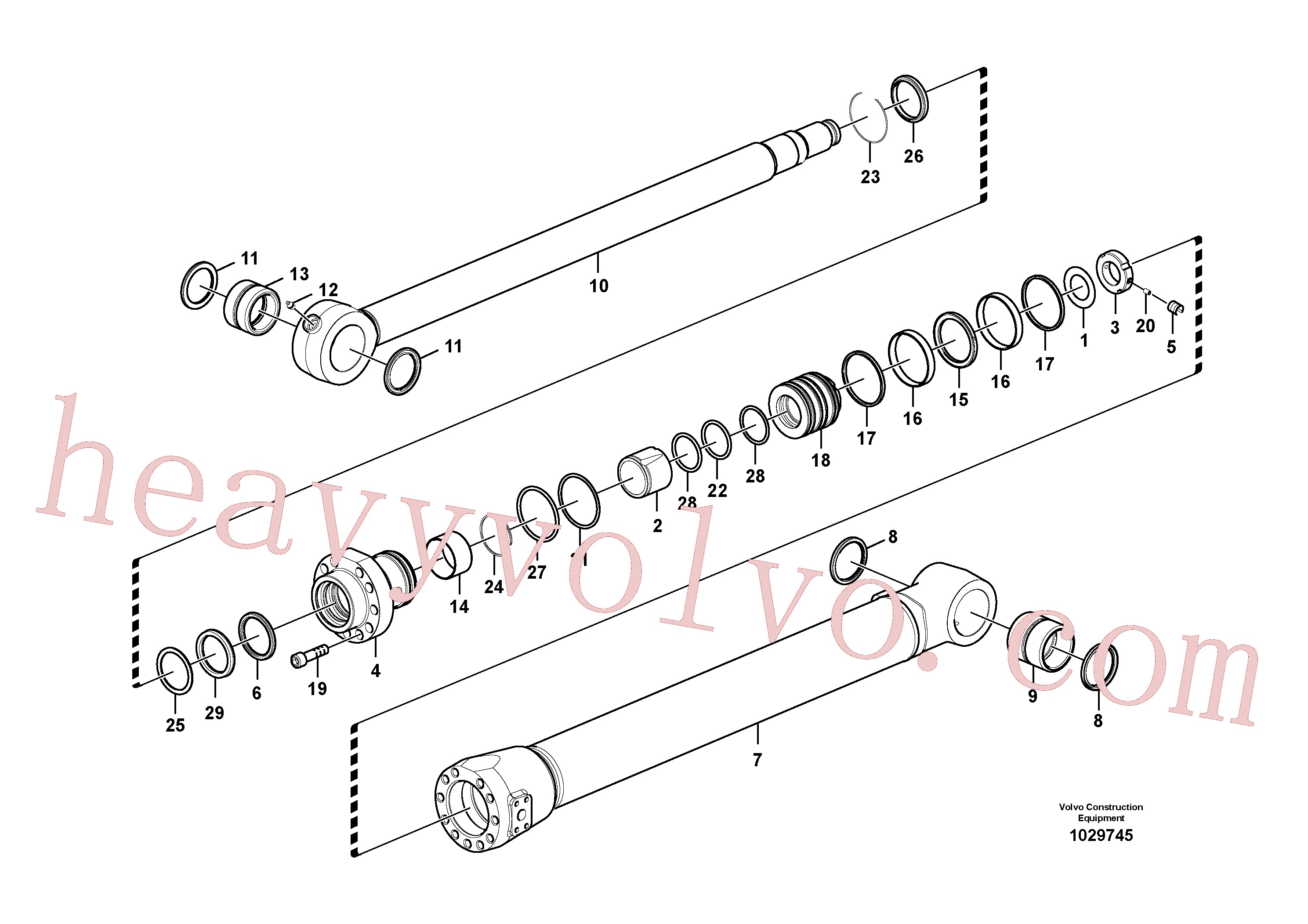 Volvo Assembly VOE14515349 Bushing for sale
