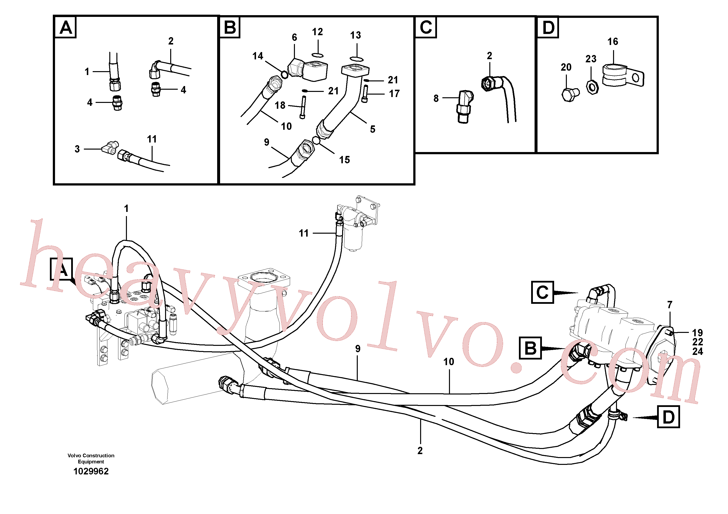 China Made VOE937752 Rockmaster/1SC parts for Volvo Excavator
