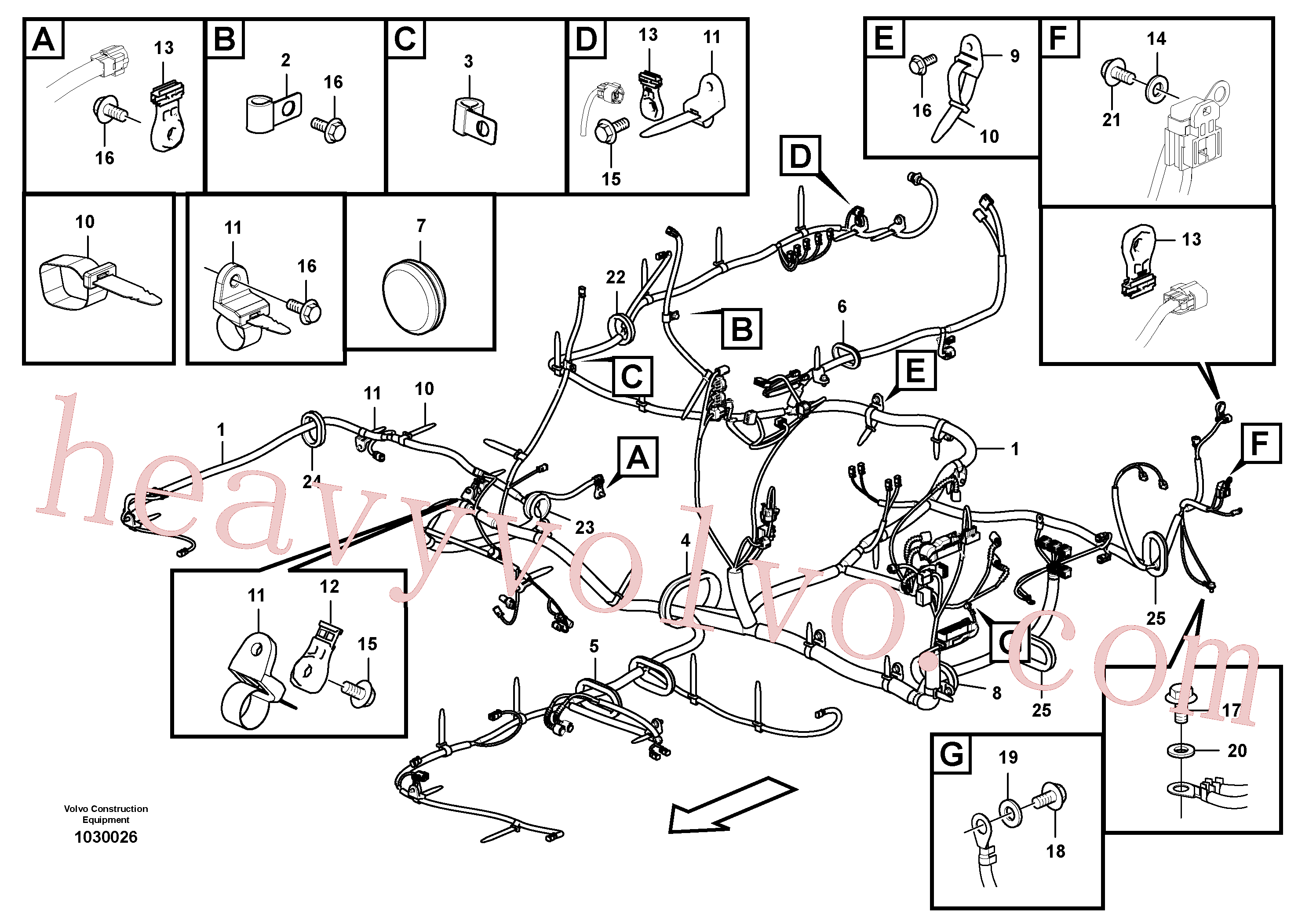 Volvo Assembly VOE14529107 Grommet for sale