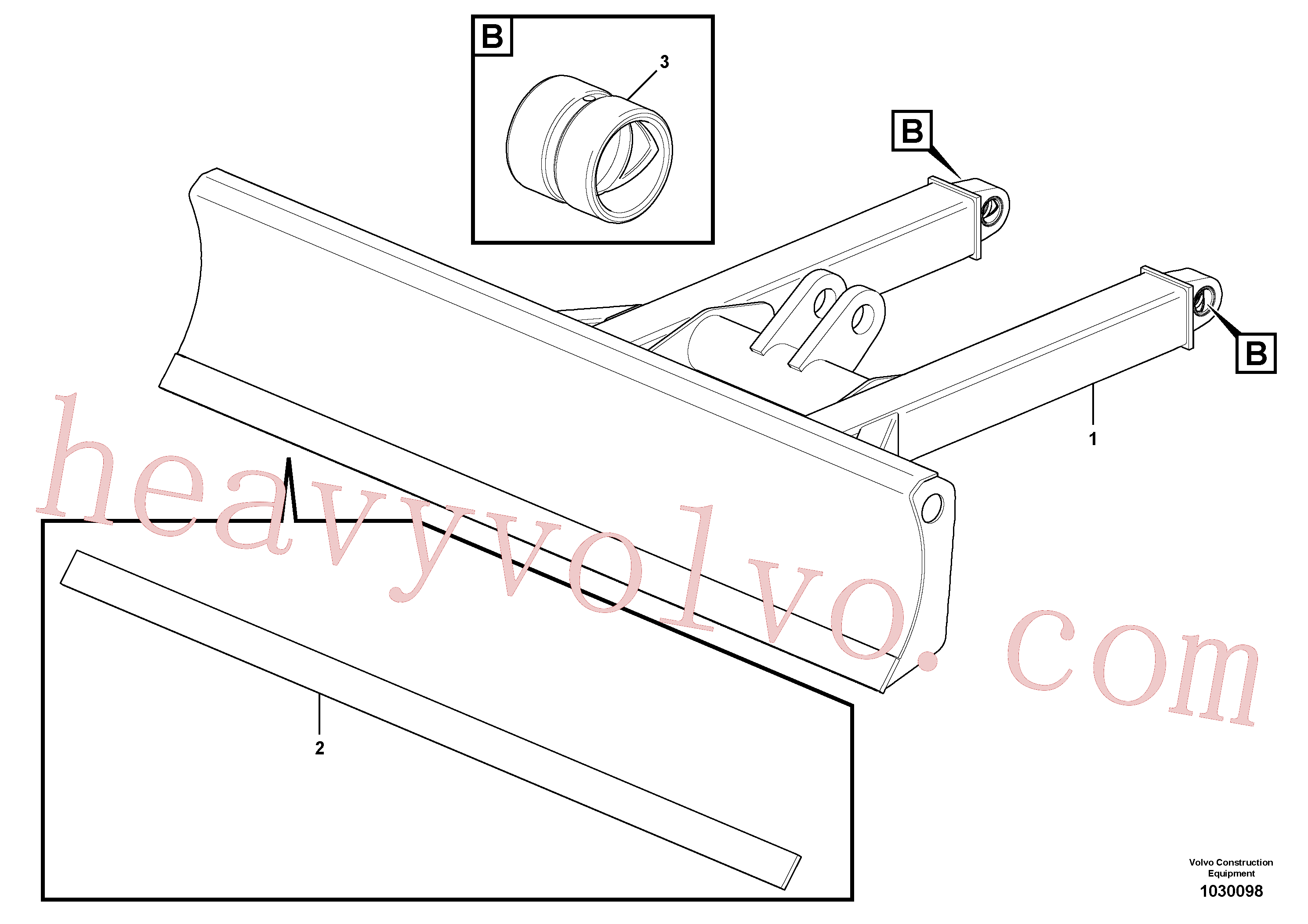Volvo Assembly PJ3870304 Bushing for sale
