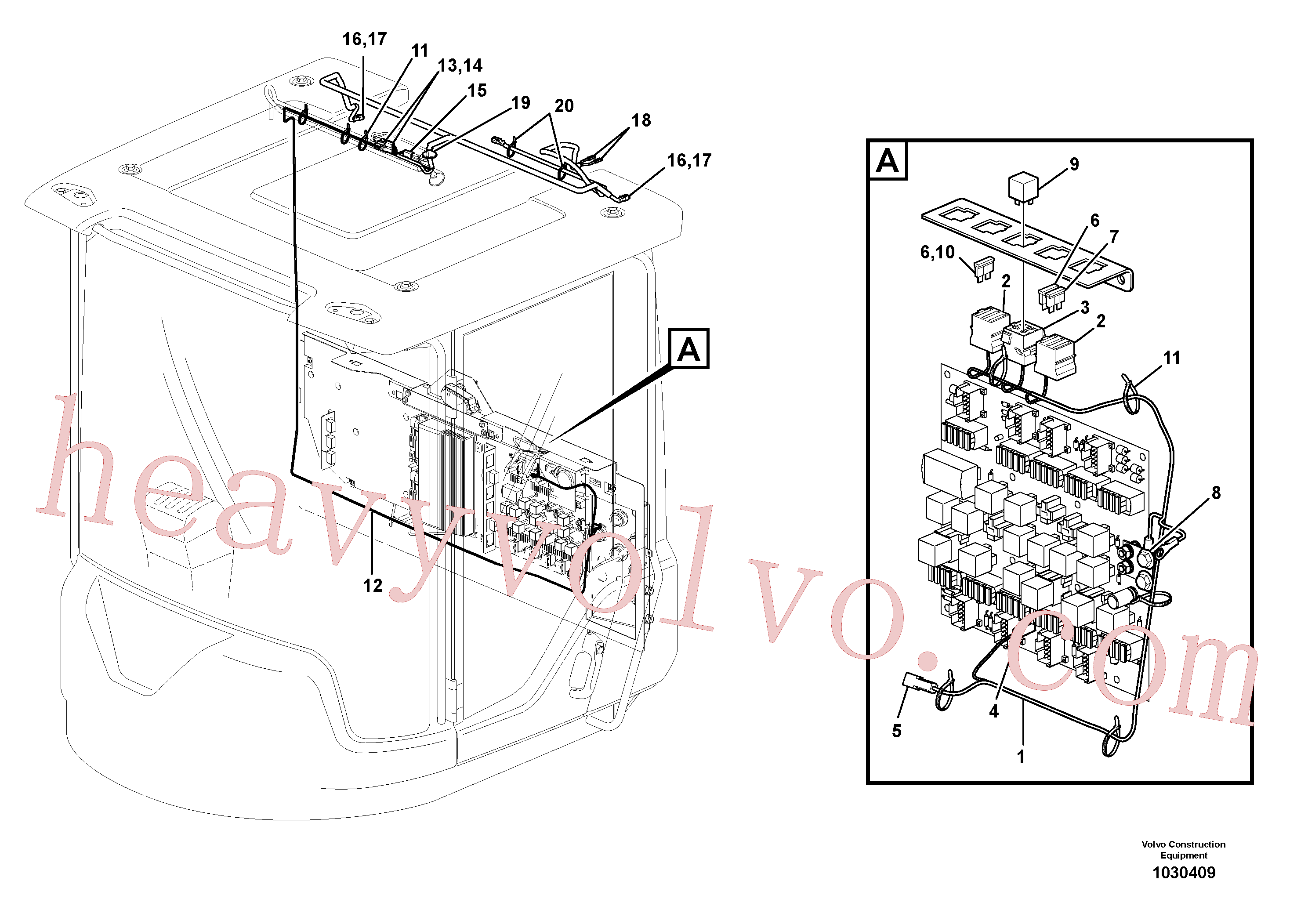 Volvo VOE20374662 Relay aftermarket part for sale