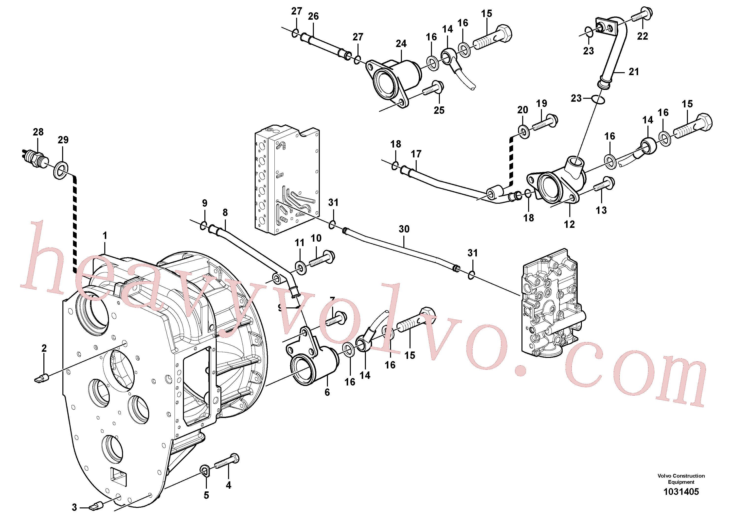 Volvo Assembly VOE13955343 Hexagon screw for sale