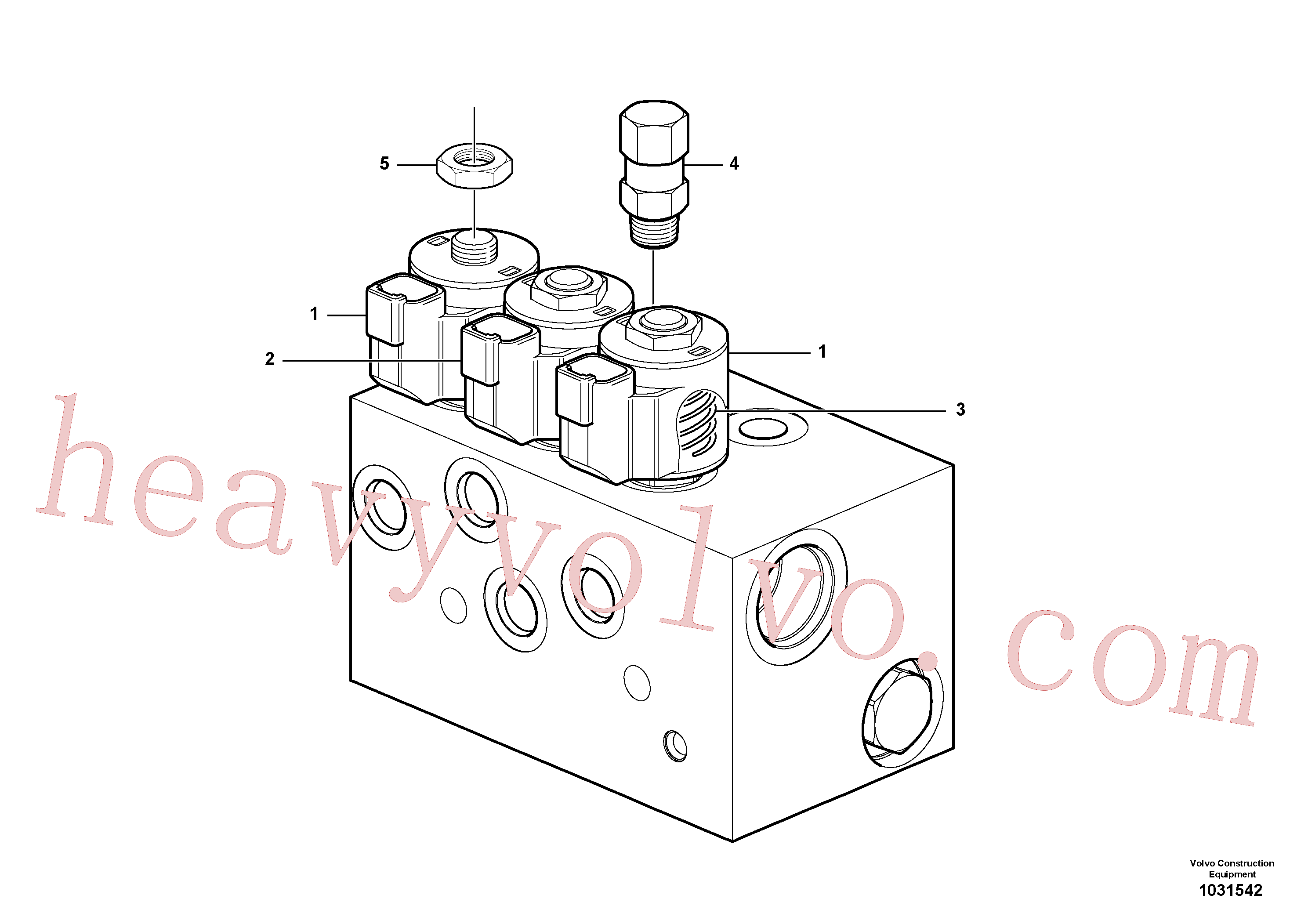 Volvo Assembly VOE12743392 Solenoid for sale