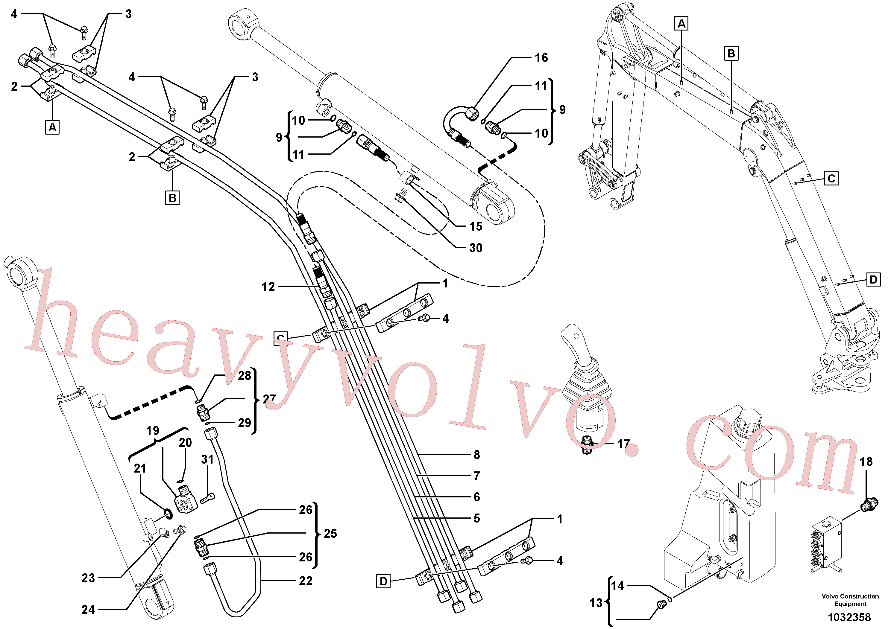 Volvo Assembly VOE11801644 Tube for sale