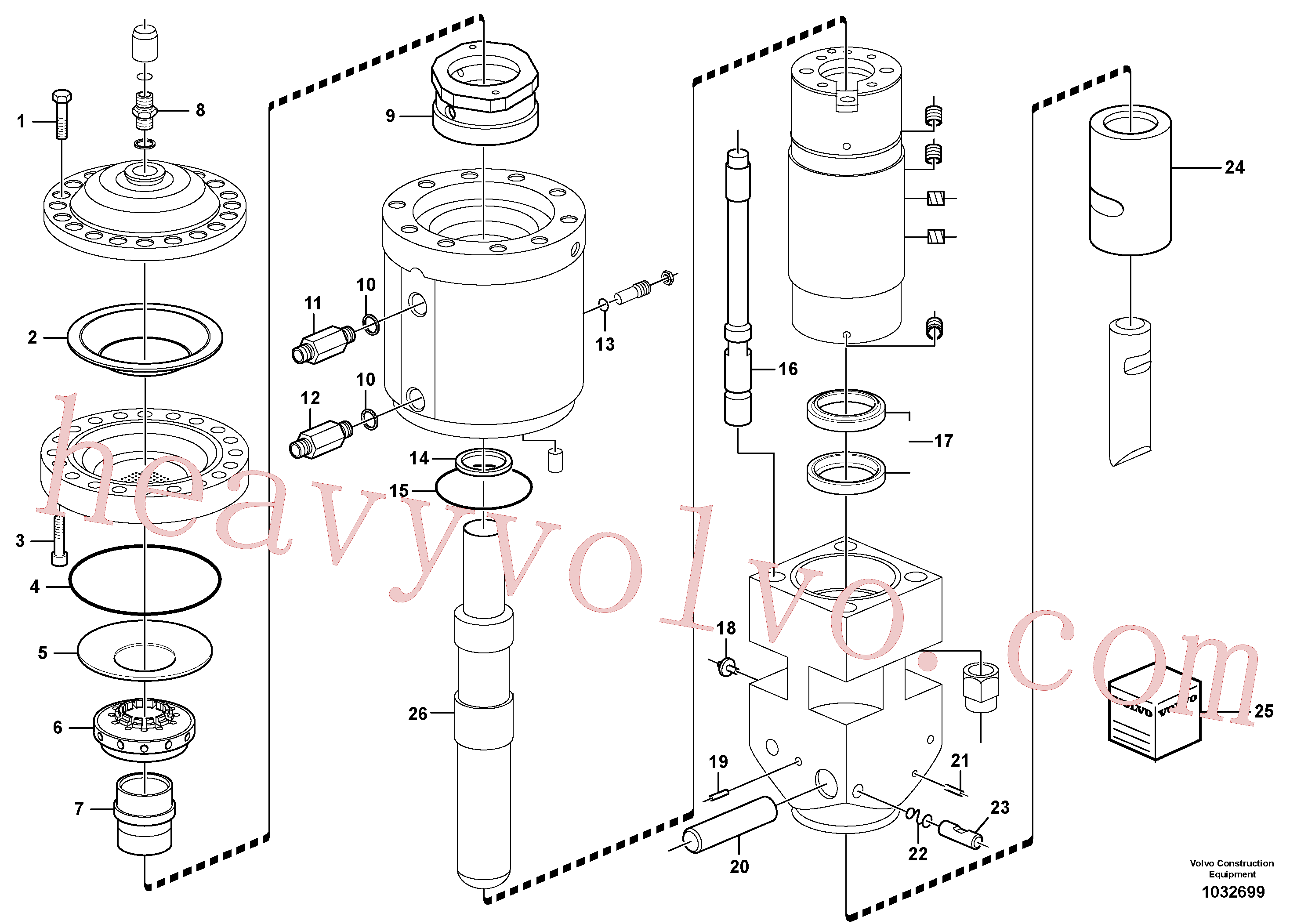 Volvo Assembly VOE11713775 Latch for sale