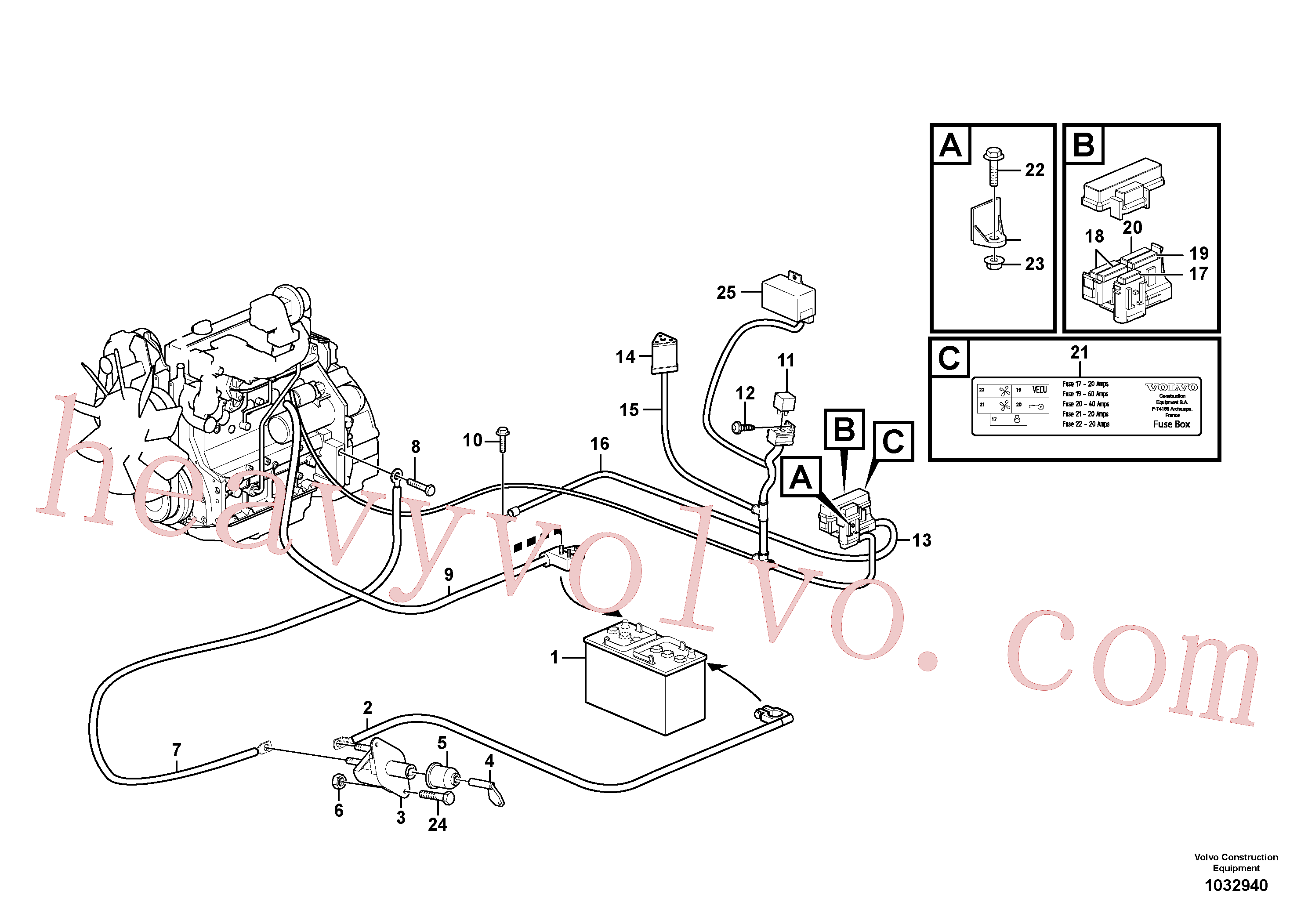 Wholesale VOE983302 Hexagon nut for Volvo Excavator