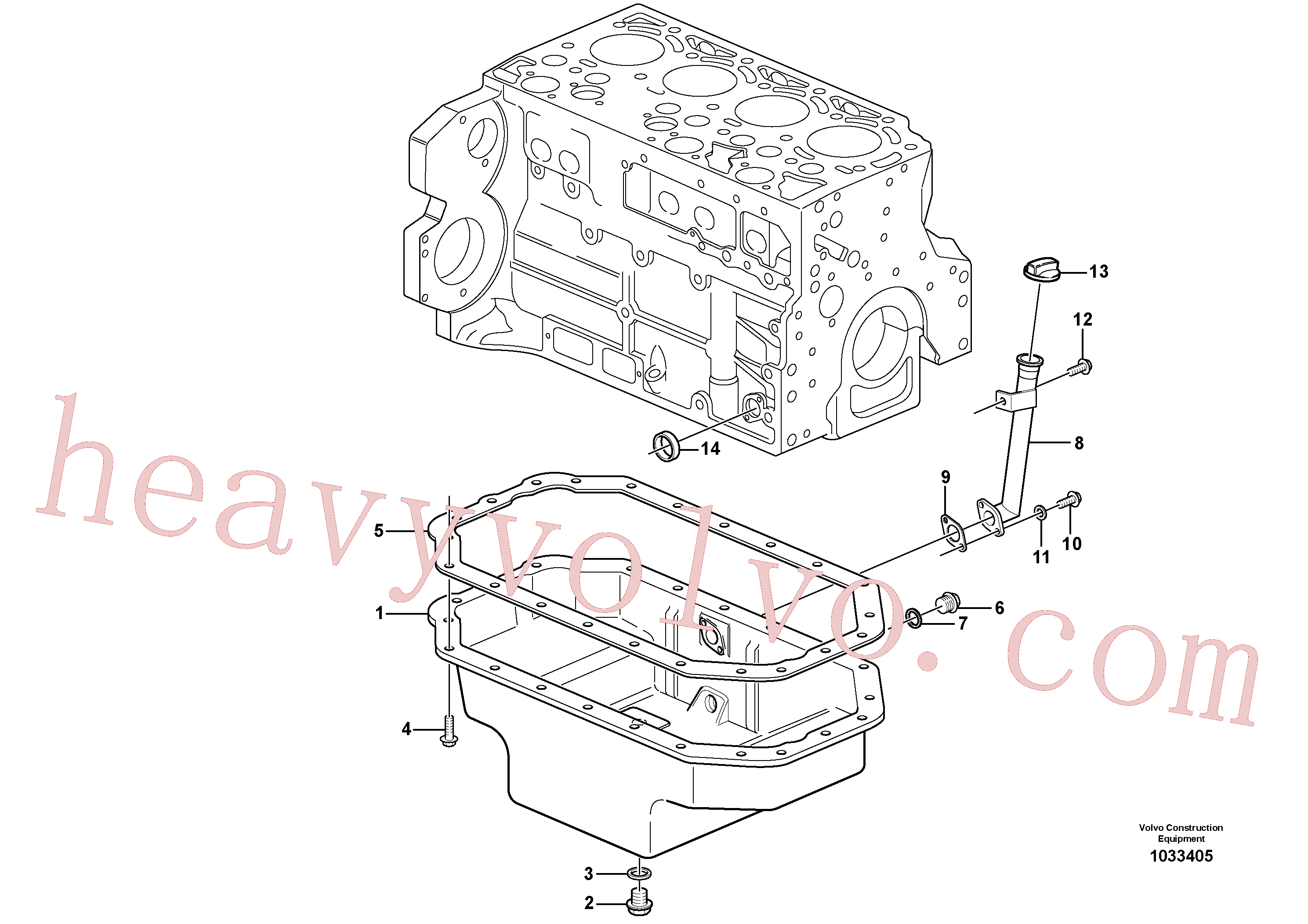 Volvo excavator part VOE13949578 Flange screw for sale