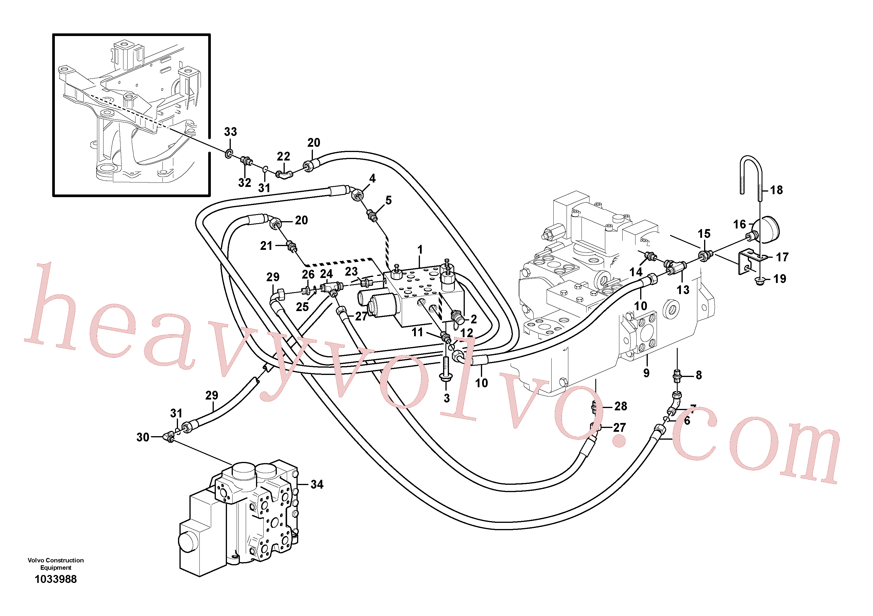 Wholesale VOE11173878 Restriction non-return valve for Volvo Excavator