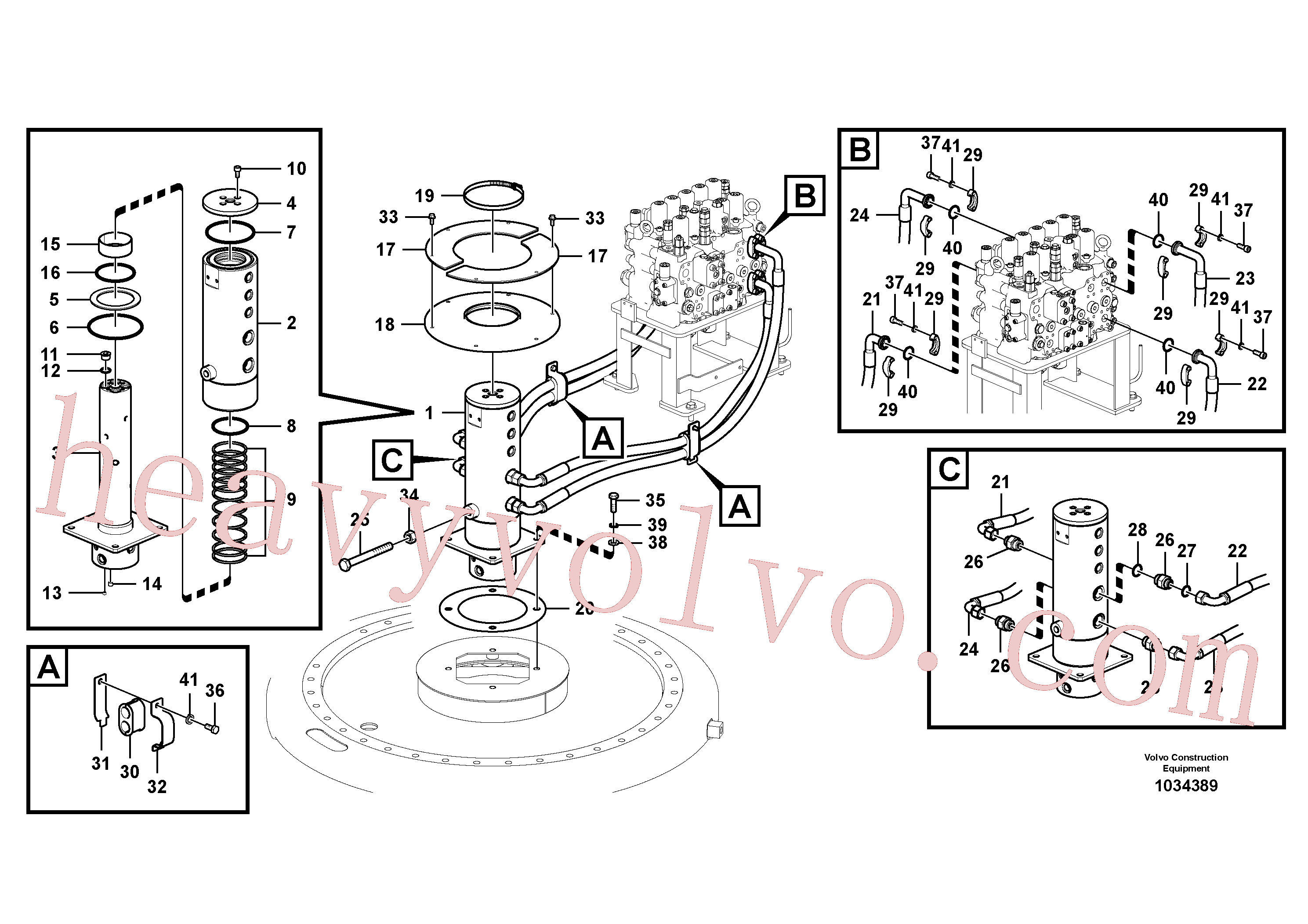 Volvo VOE14535762 Plug aftermarket part for sale