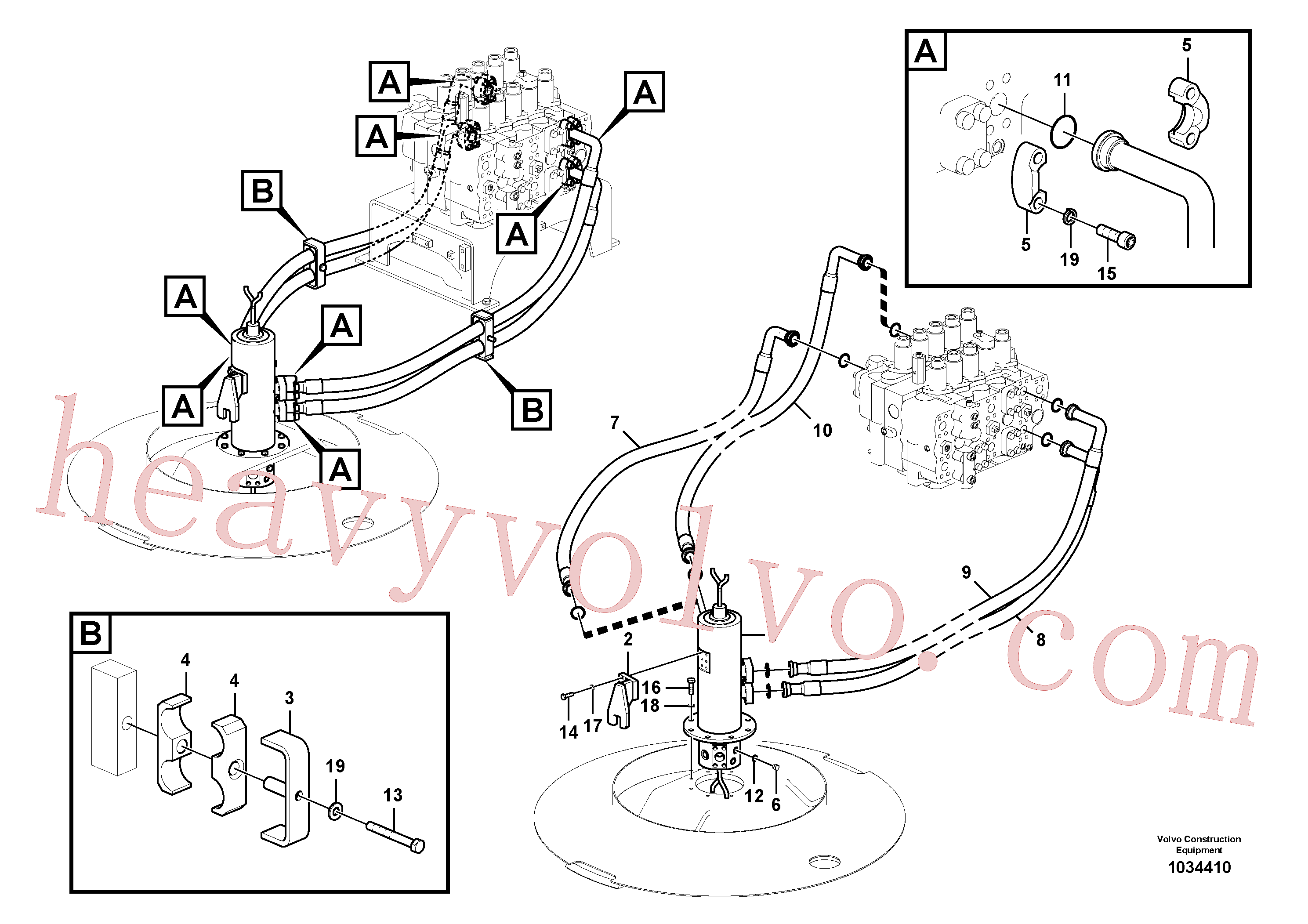 Wholesale VOE14880726 Hose for Volvo Excavator