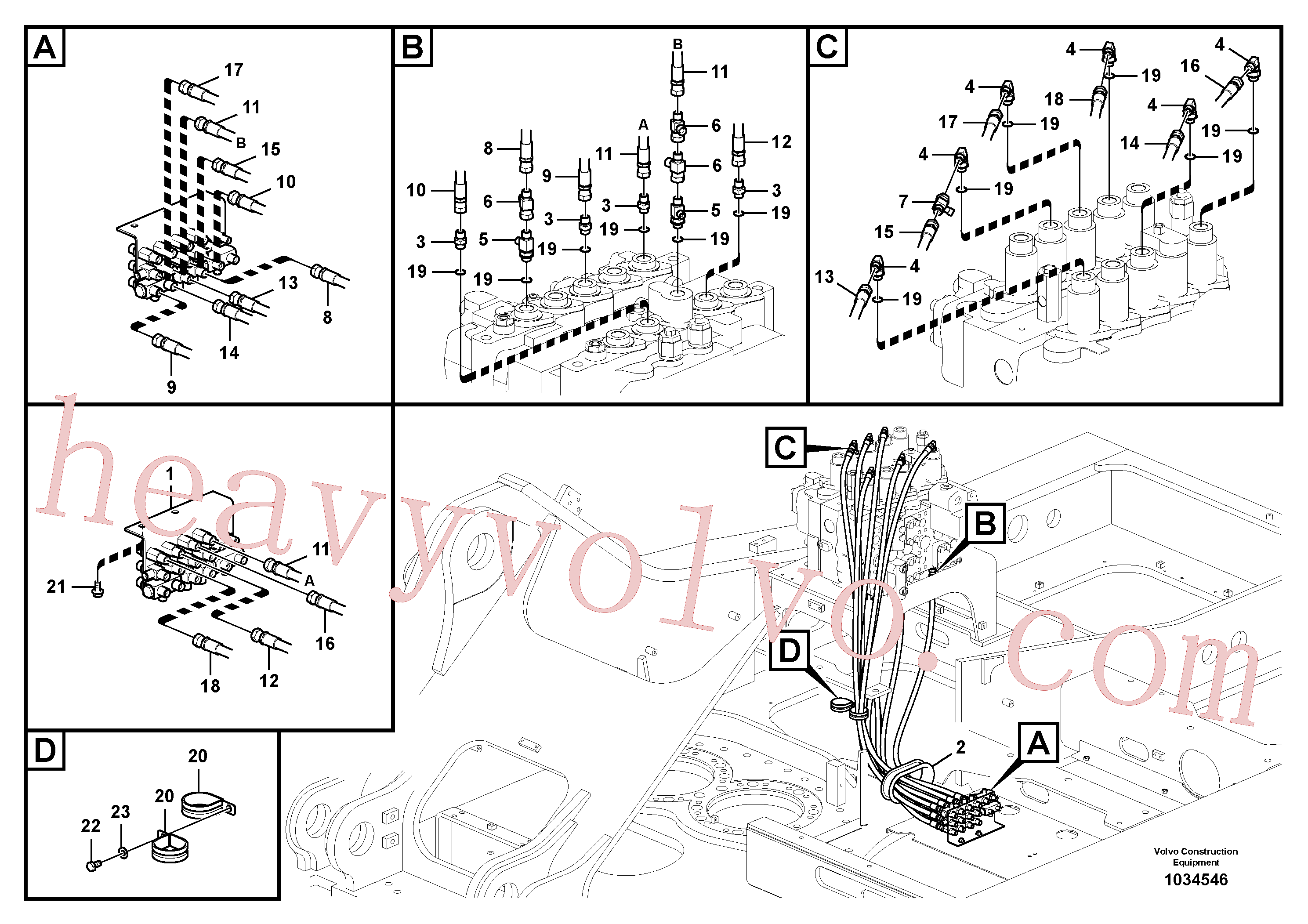SA9451-03232 Rockmaster/1SC for Volvo Excavator spare