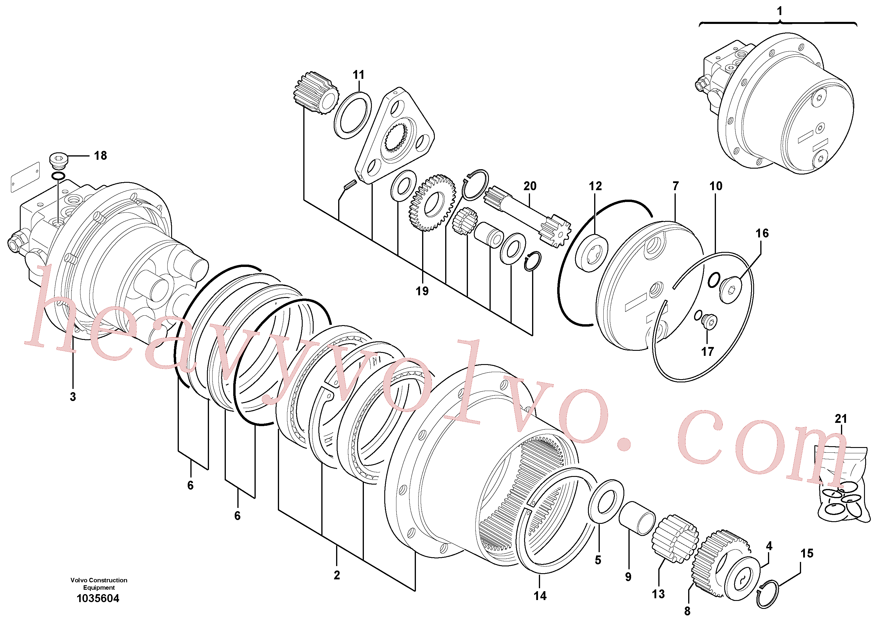 Volvo Assembly VOE15092640 Cover for sale