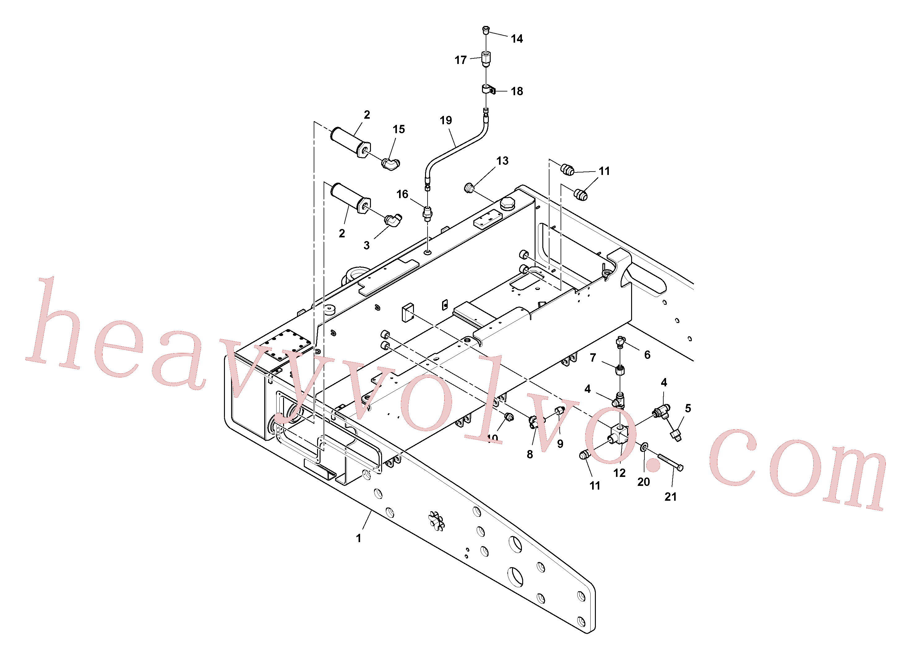 RM59991992 Gauge for Volvo Excavator spare