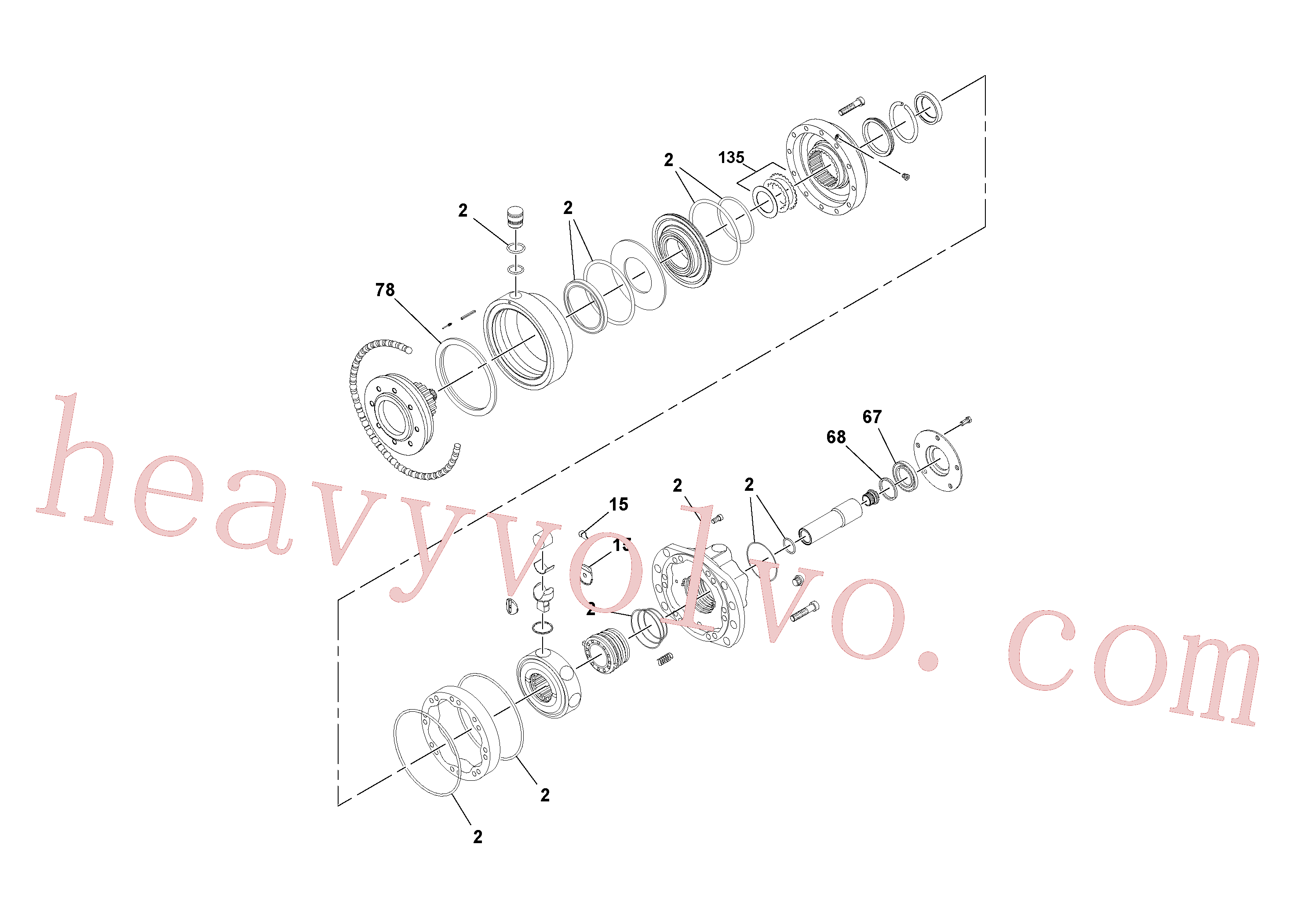 Volvo Assembly RM59234518 Repair kit for sale