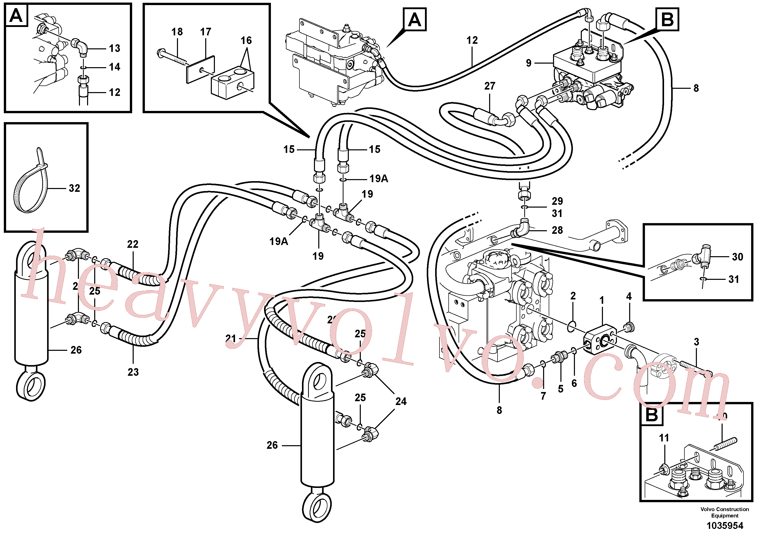 Volvo Assembly VOE11803570 Elbow nipple for sale