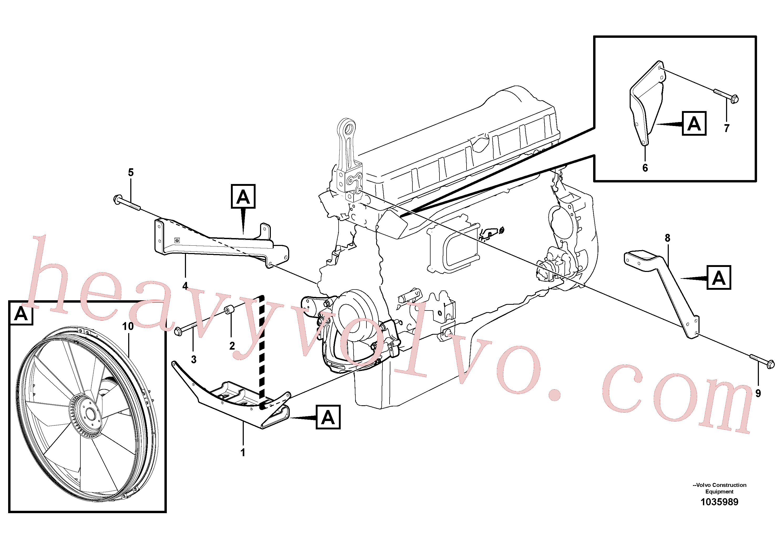 Volvo Assembly VOE843028 Spacer sleeve for sale