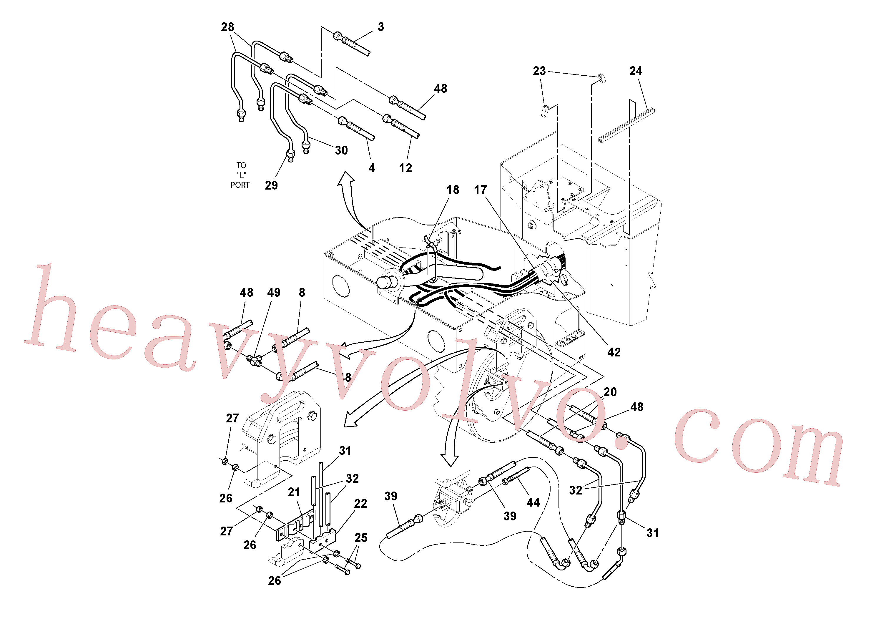 Volvo excavator part RM59174748 Eternity/2 for sale