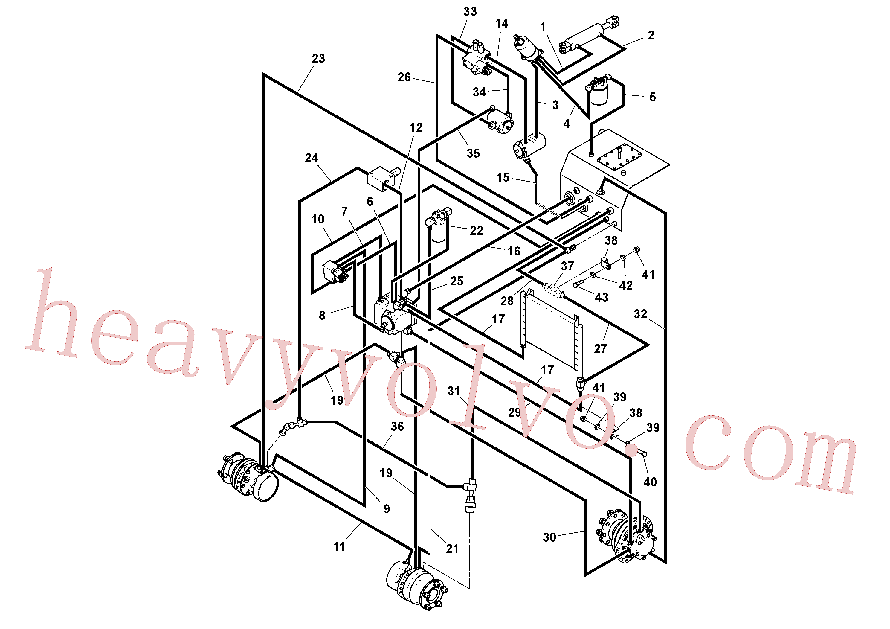 Volvo excavator part RM13365127 Eternity/2 for sale