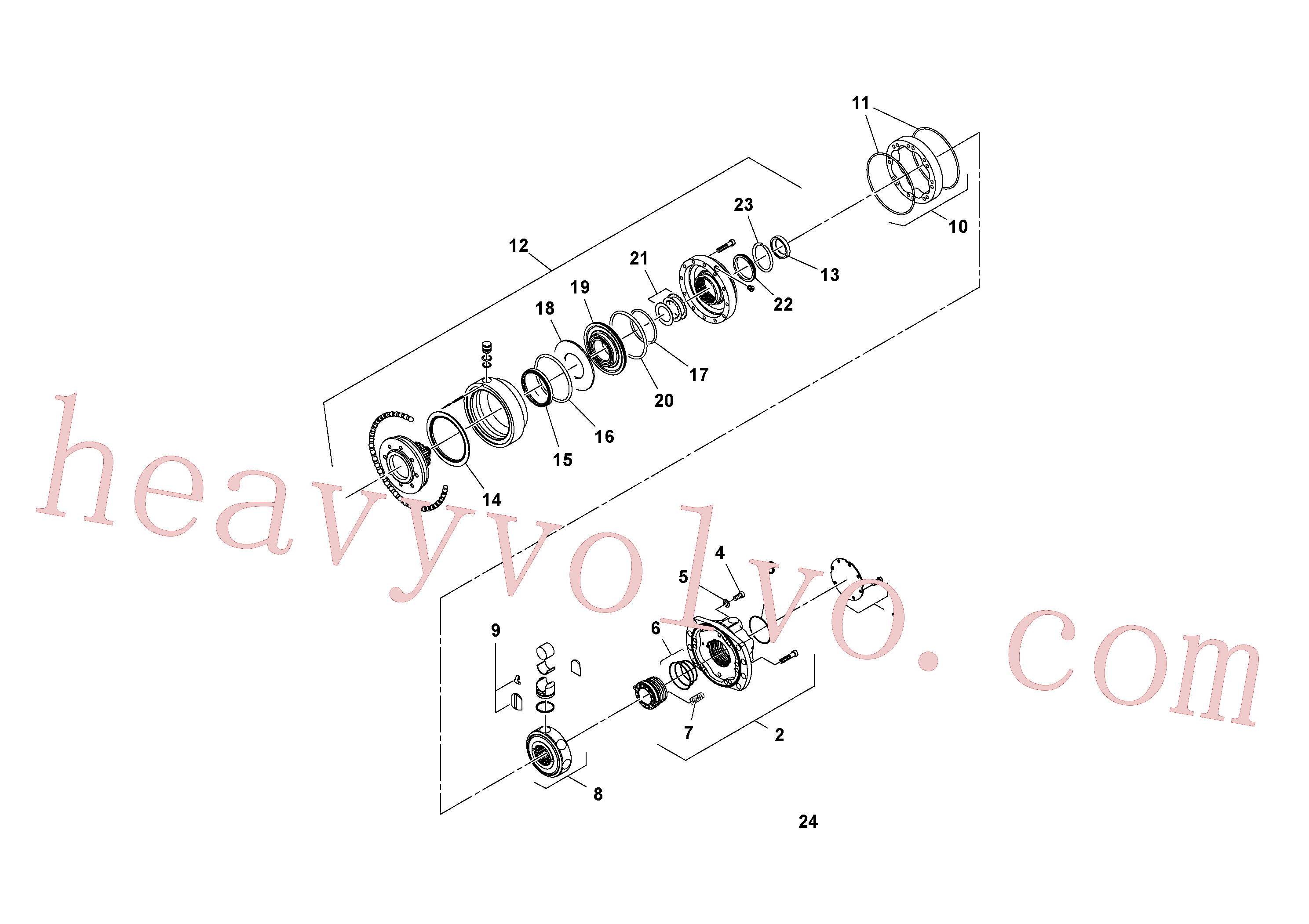 Volvo Assembly RM59234518 Repair kit for sale
