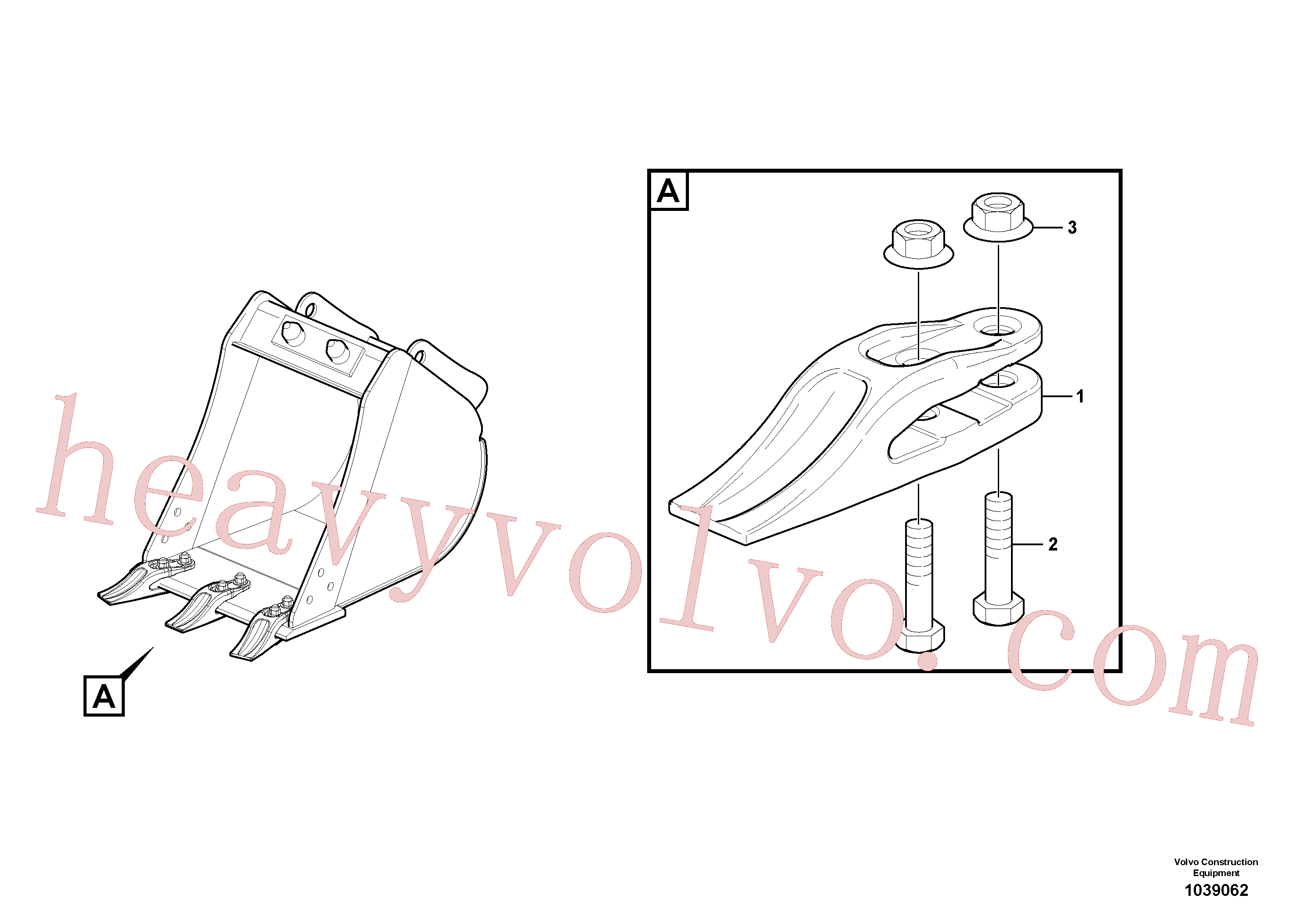 Volvo VOE15613719 Bucket aftermarket part for sale