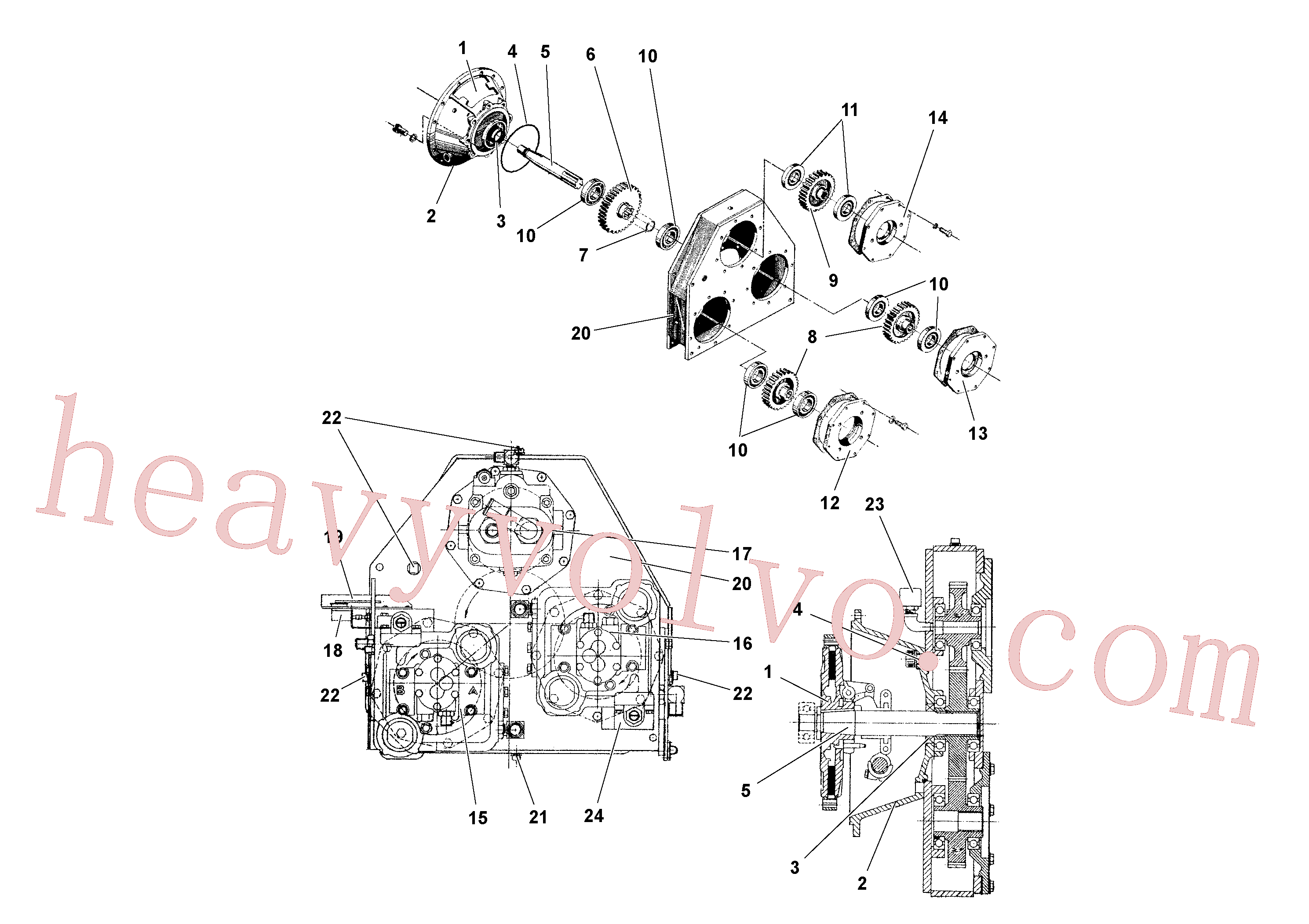 Volvo excavator part RM20213229 Bracket for sale