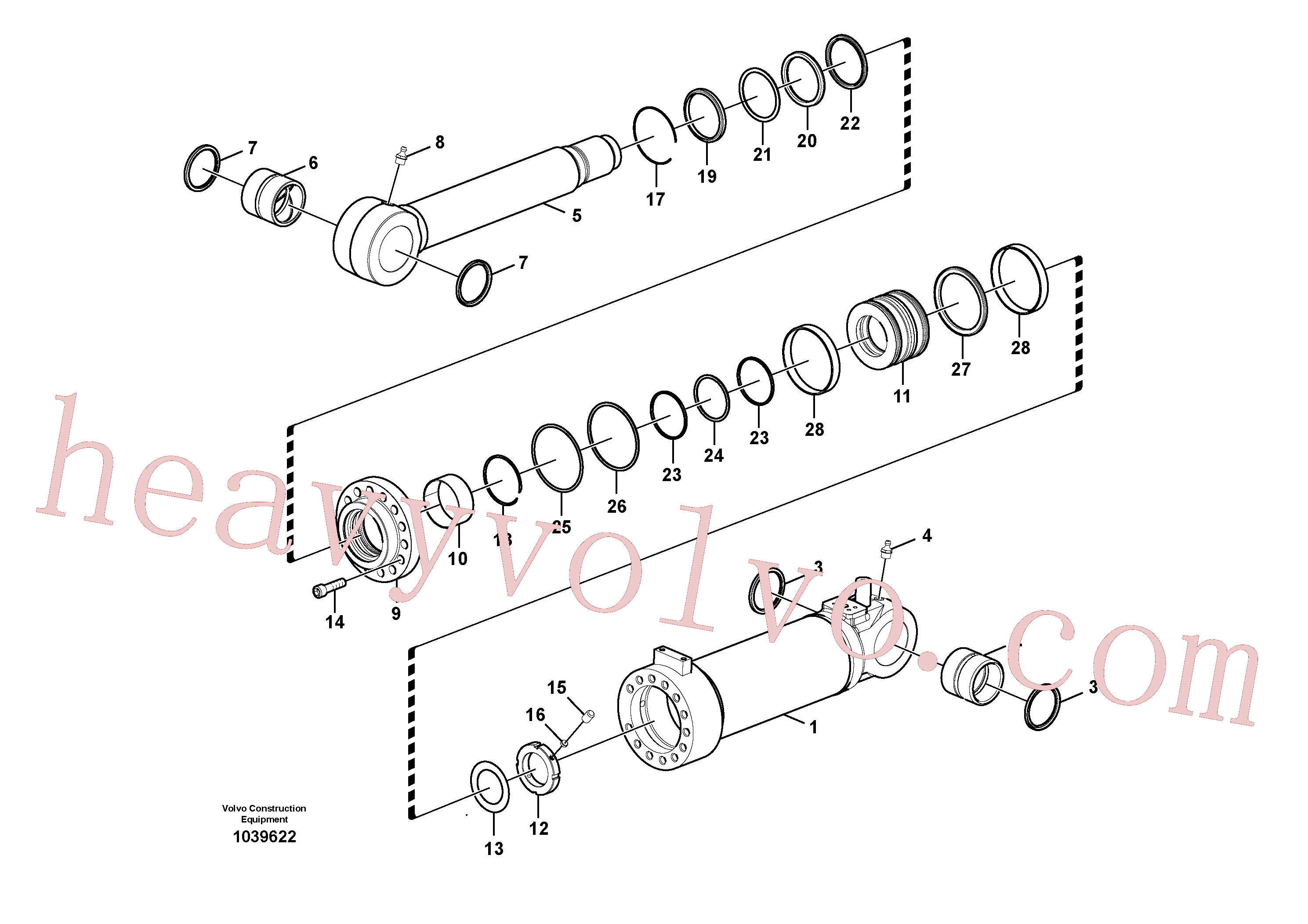 Volvo Assembly VOE14515349 Bushing for sale