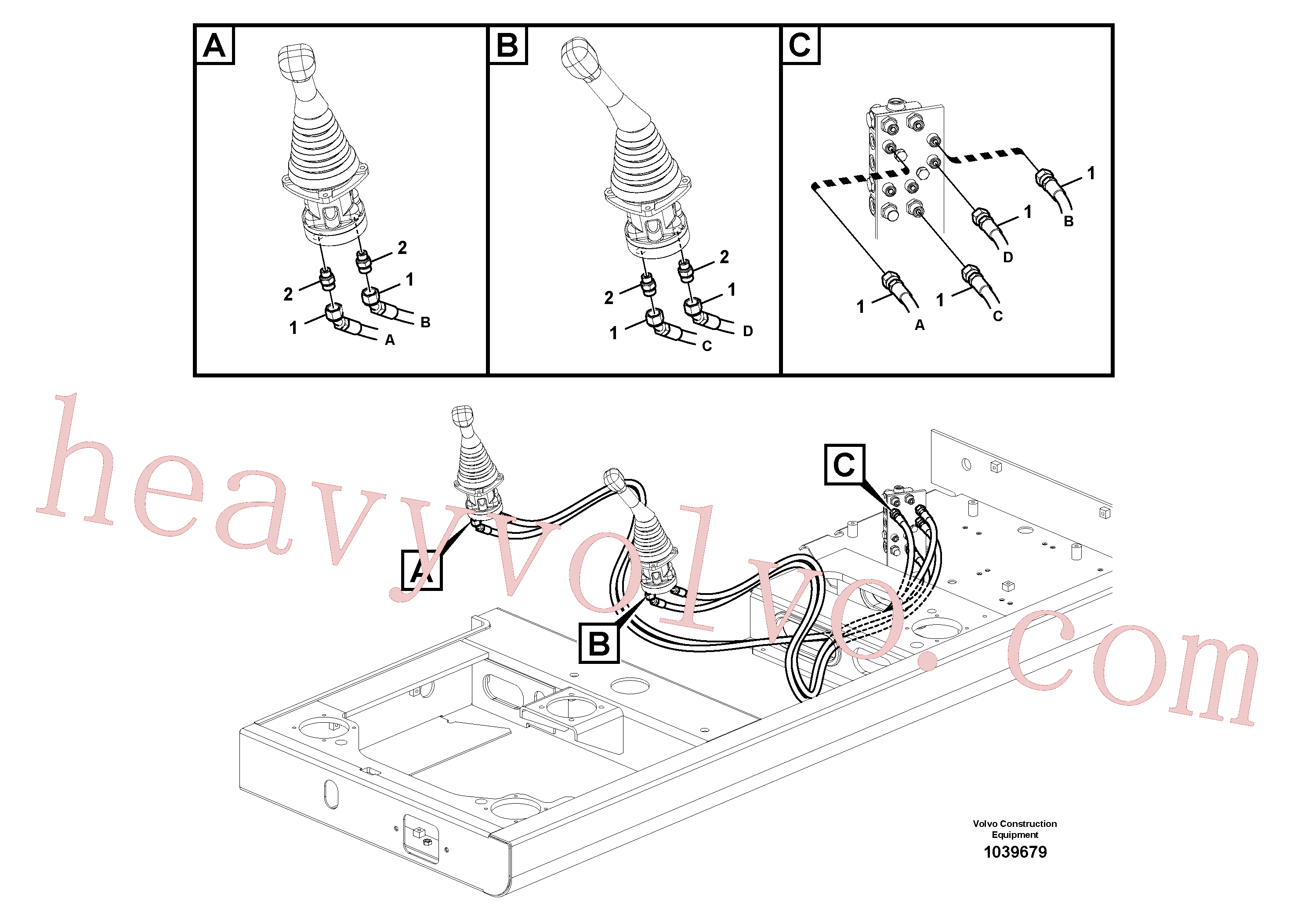 Volvo Assembly VOE937202 Hose assembly for sale