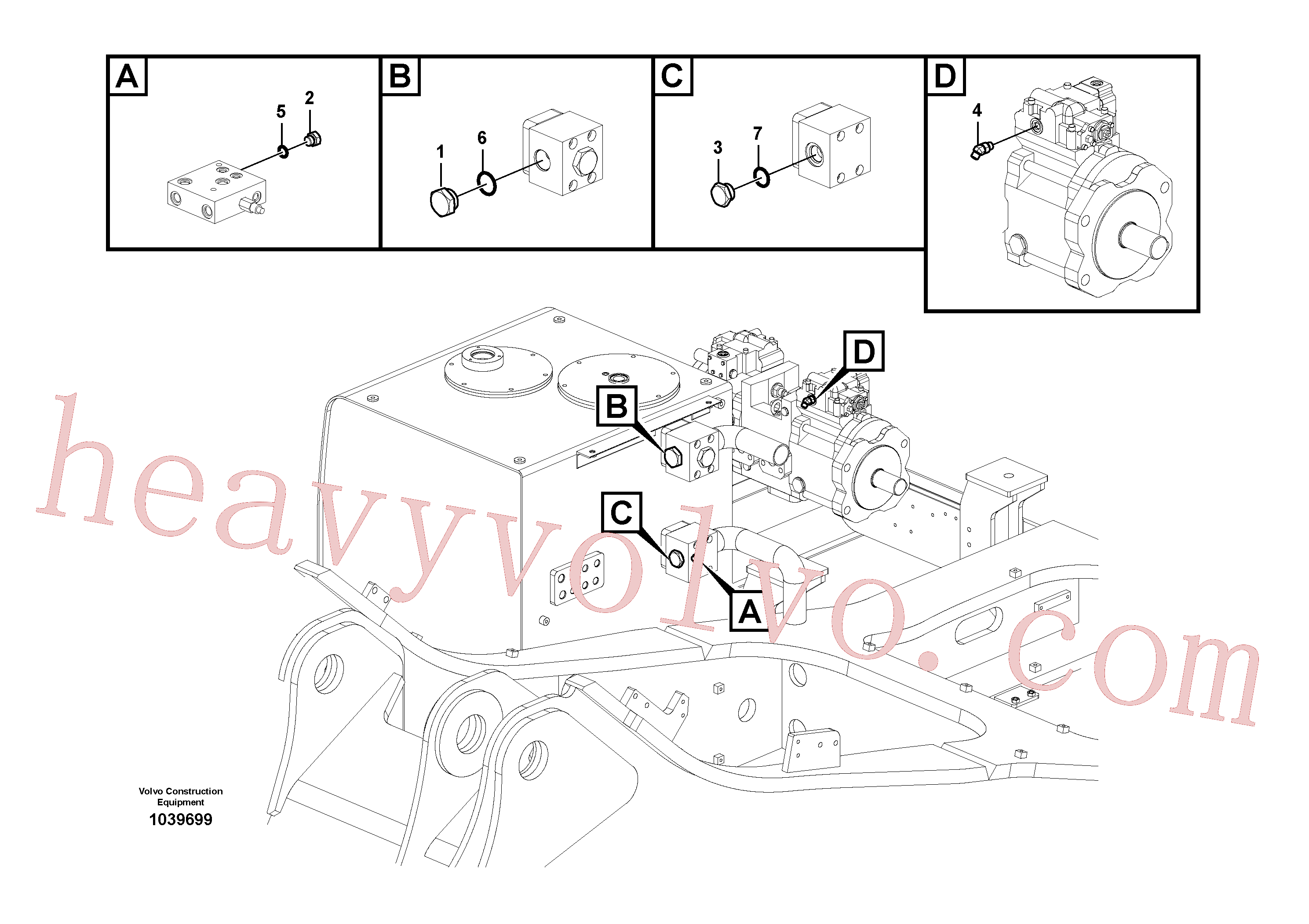 Volvo Assembly VOE983519 O-ring for sale