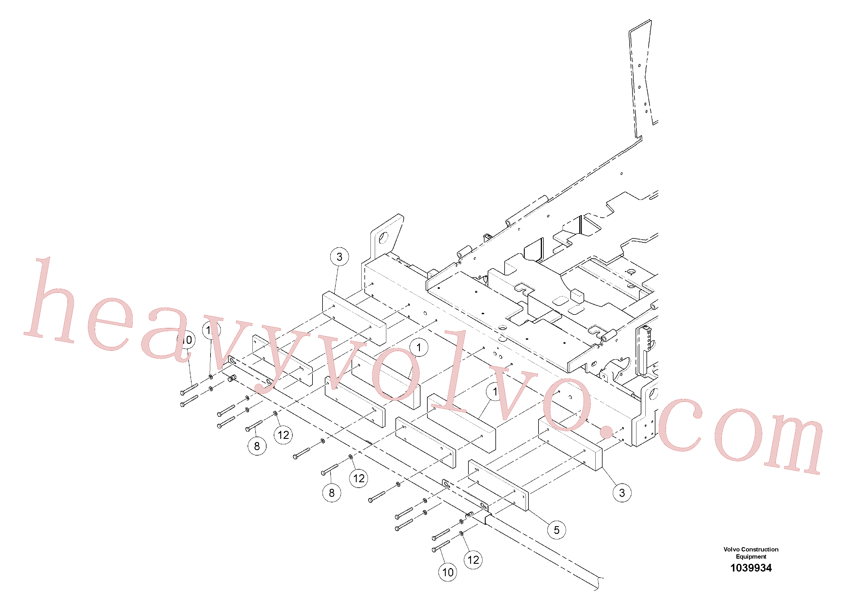Volvo Assembly RM80821572 Balancing weight for sale