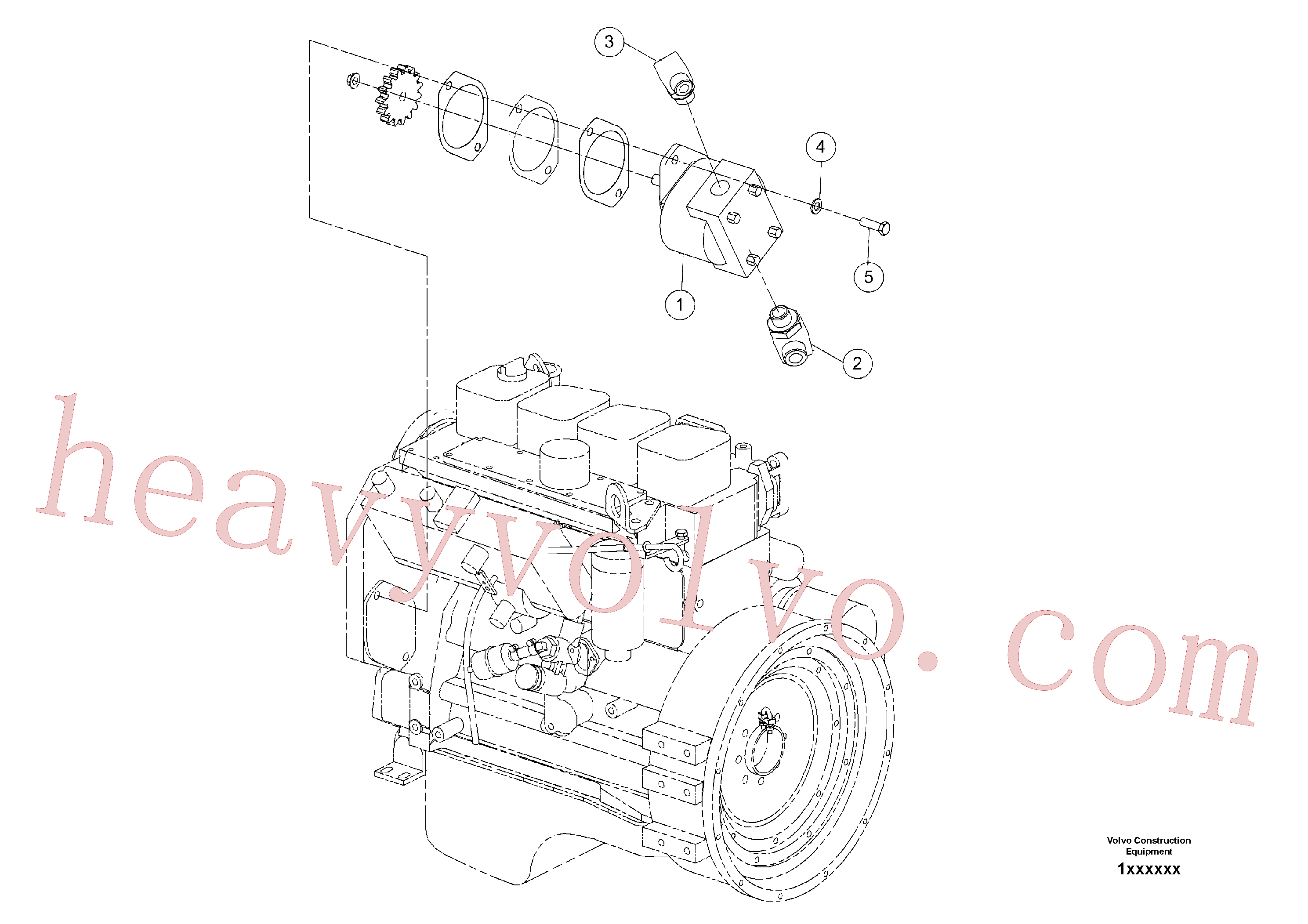 Volvo RM96702329 Hexagon screw aftermarket part for sale