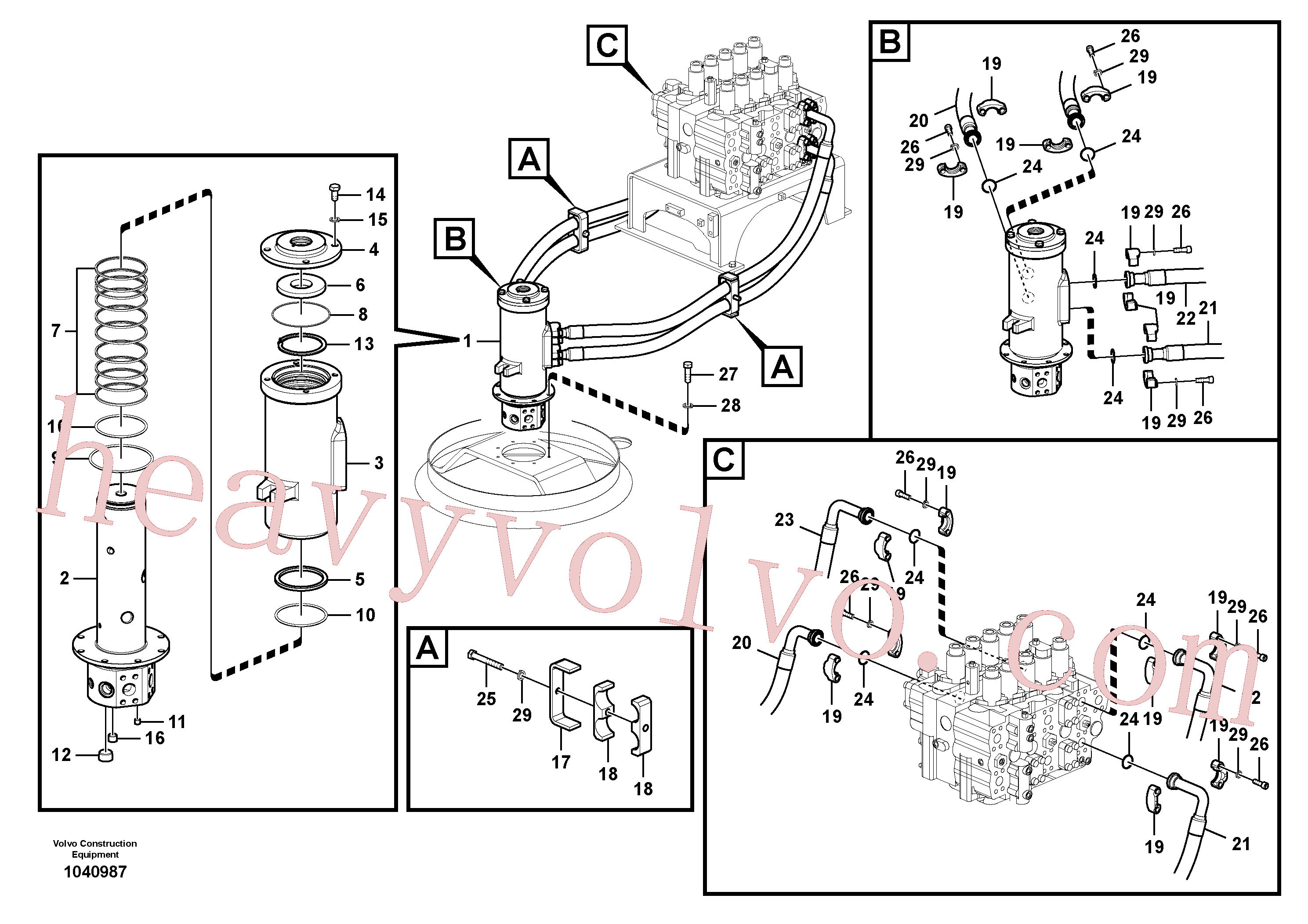 Wholesale VOE14880726 Hose for Volvo Excavator