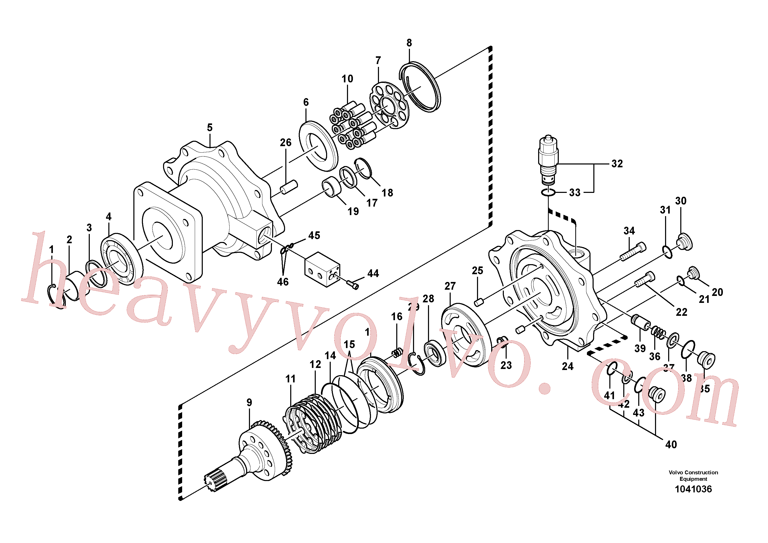 SA8230-04310 Spring for Volvo Excavator Parts
