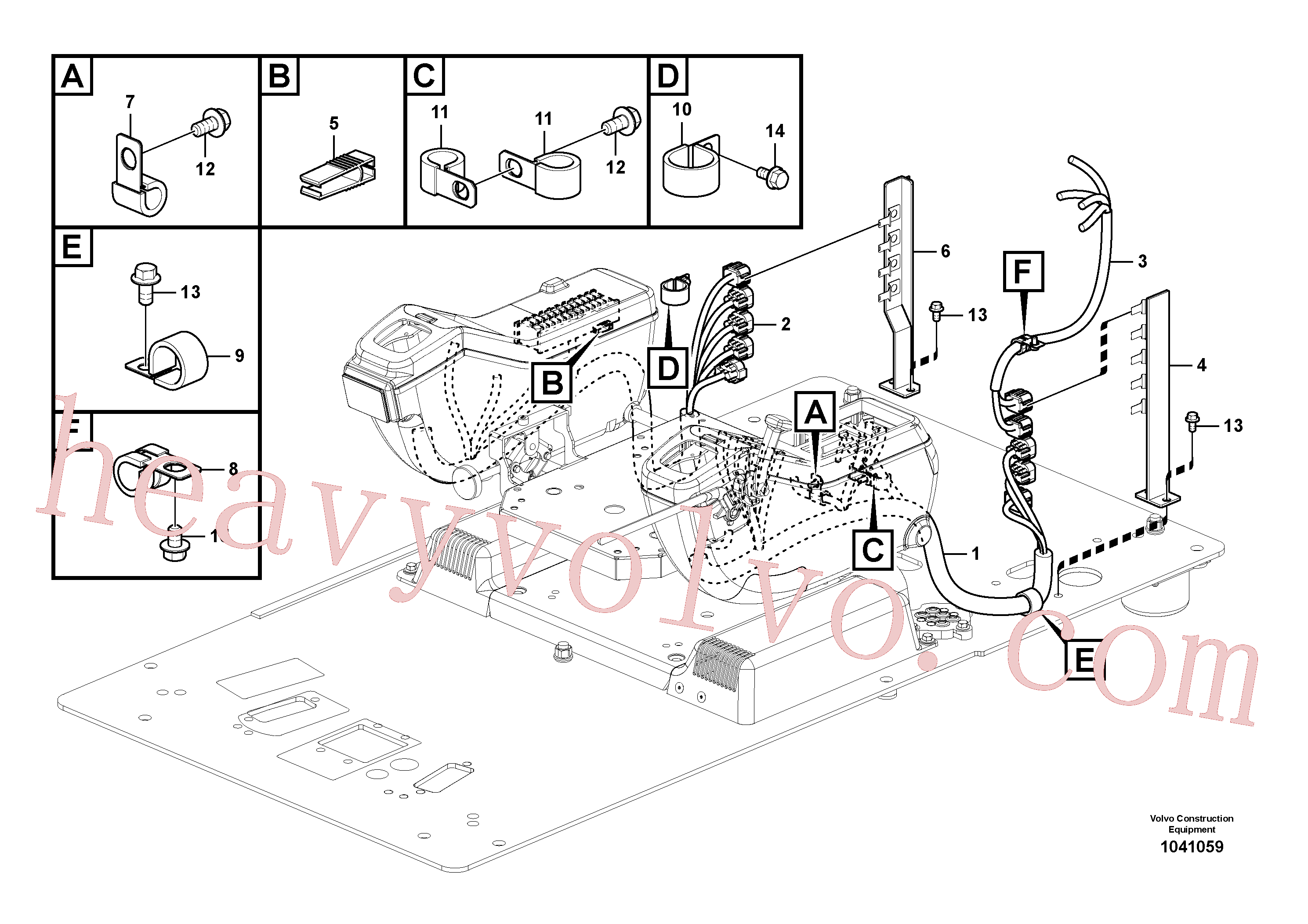 VOE13969163 Fuse for Volvo Excavator spare