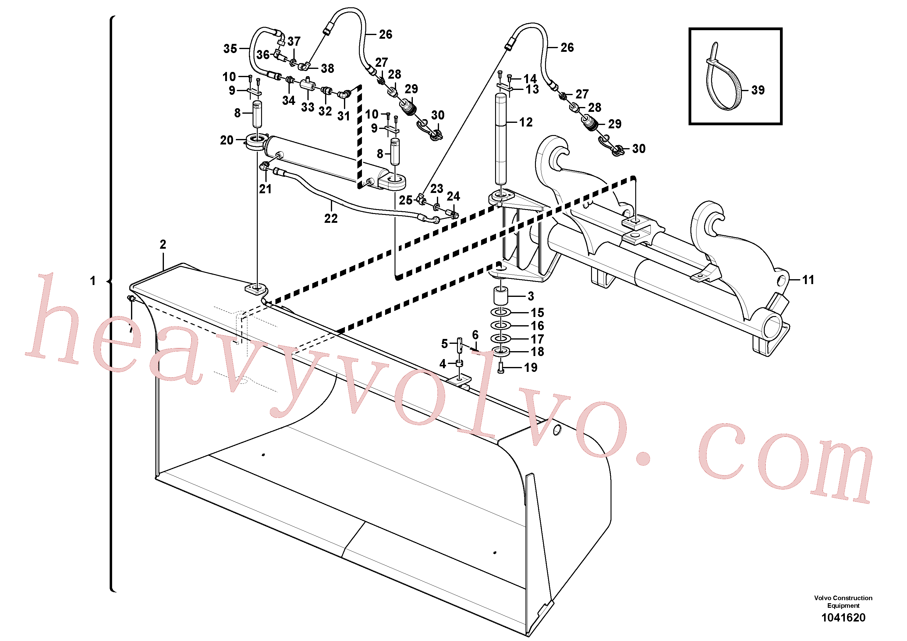 Wholesale ZM2091531 Washer for Volvo Excavator