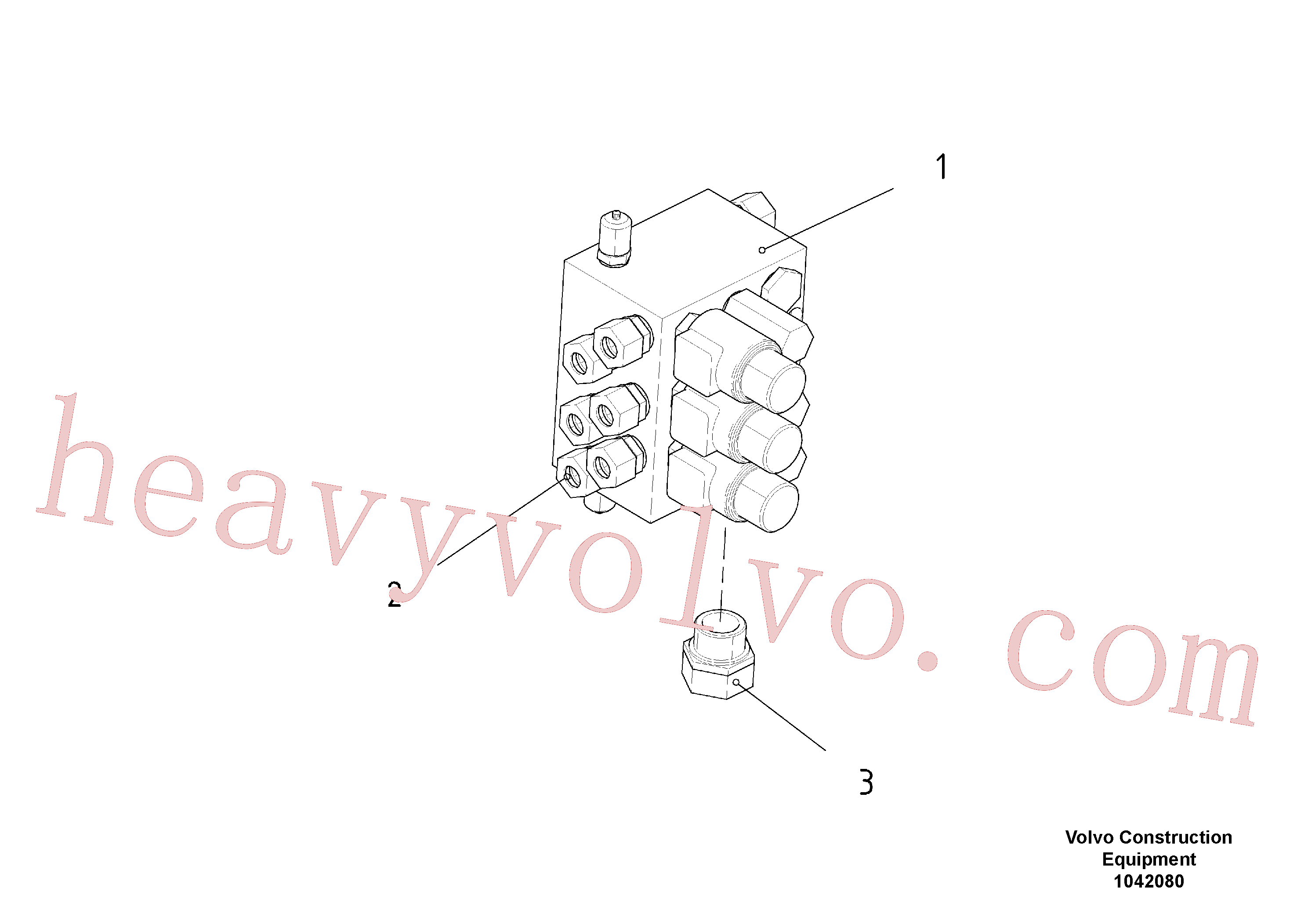 RM58900960 Stud for Volvo Excavator spare