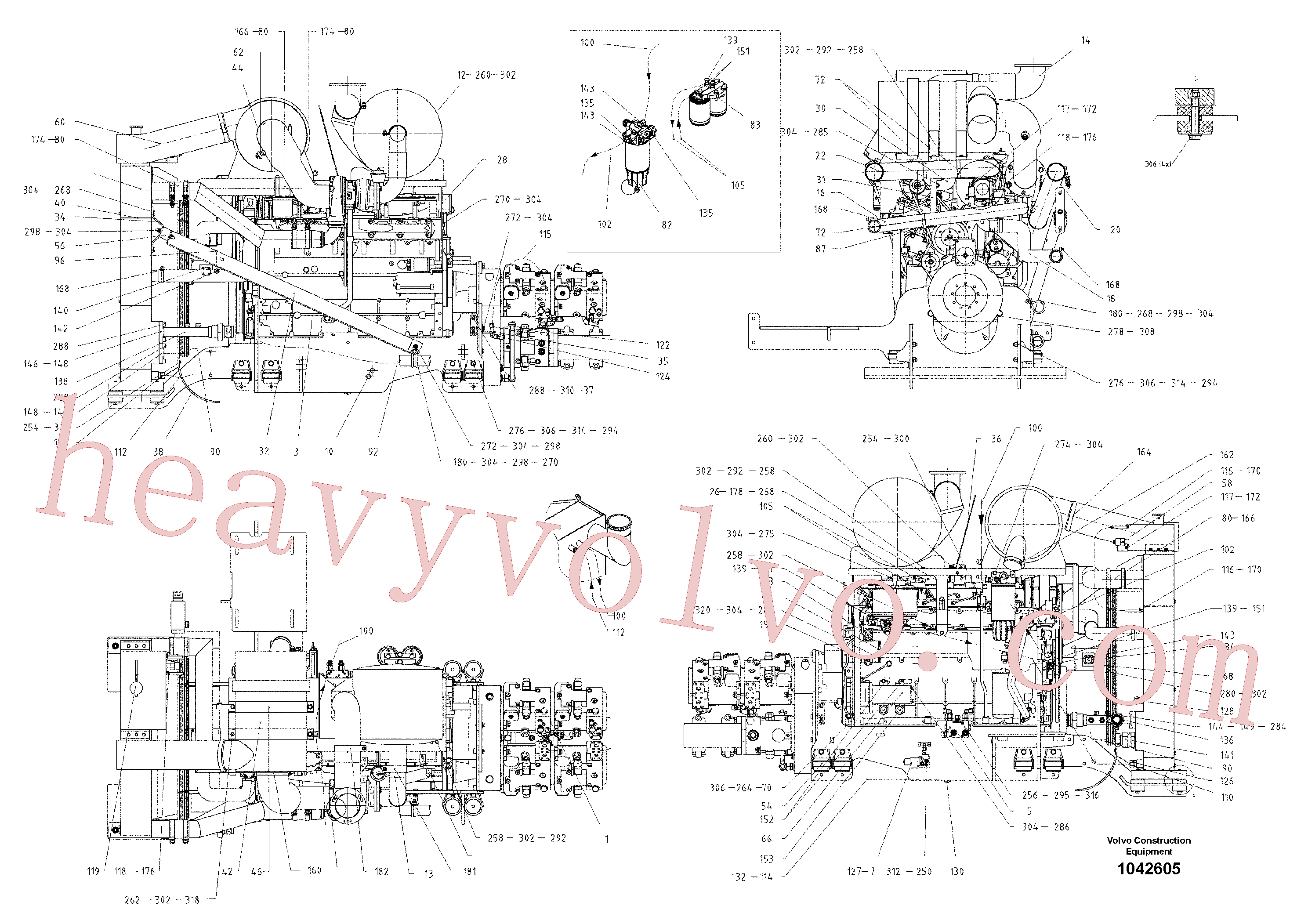 RM58900960 Stud for Volvo Excavator spare