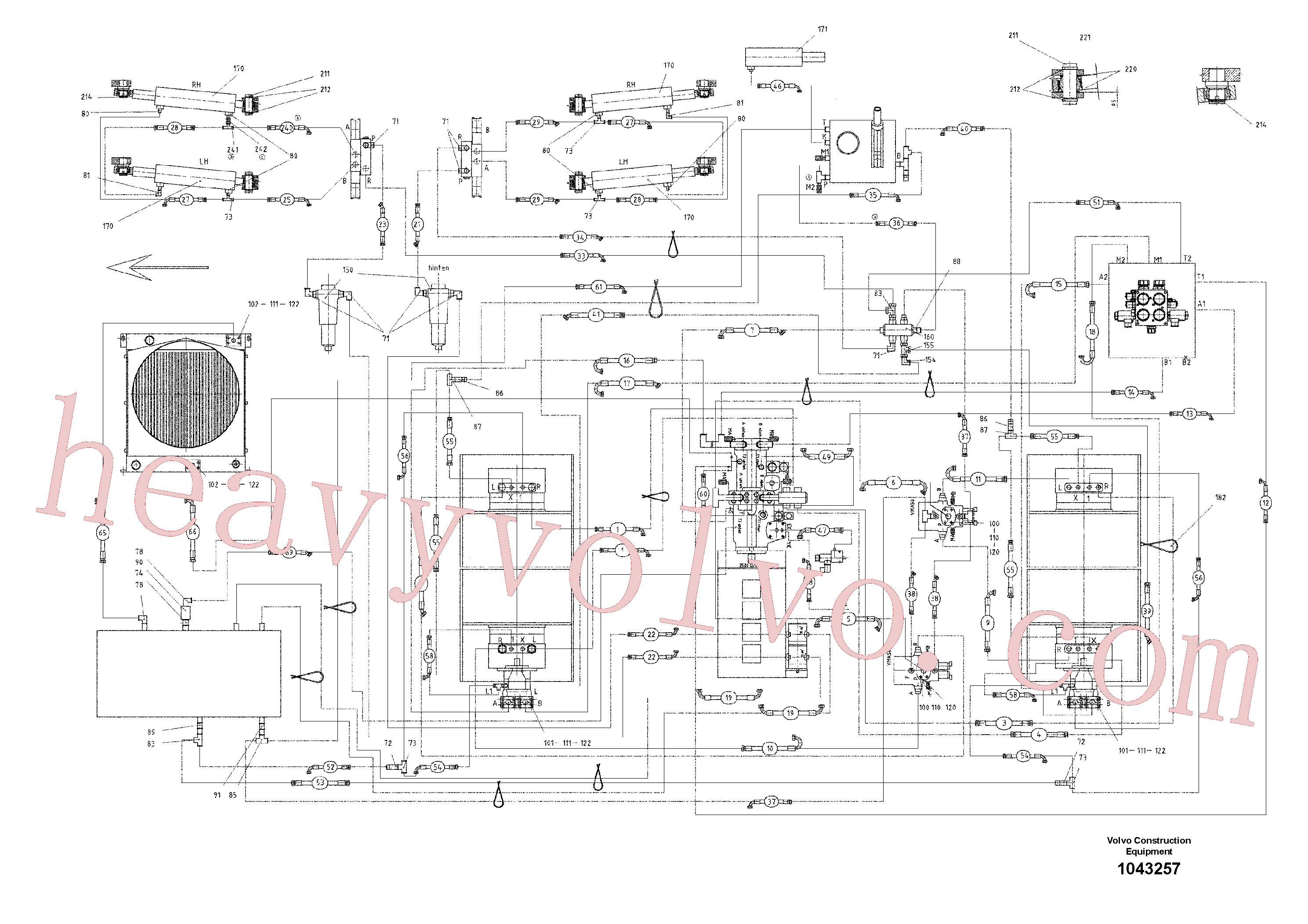 RM58900960 Stud for Volvo Excavator spare