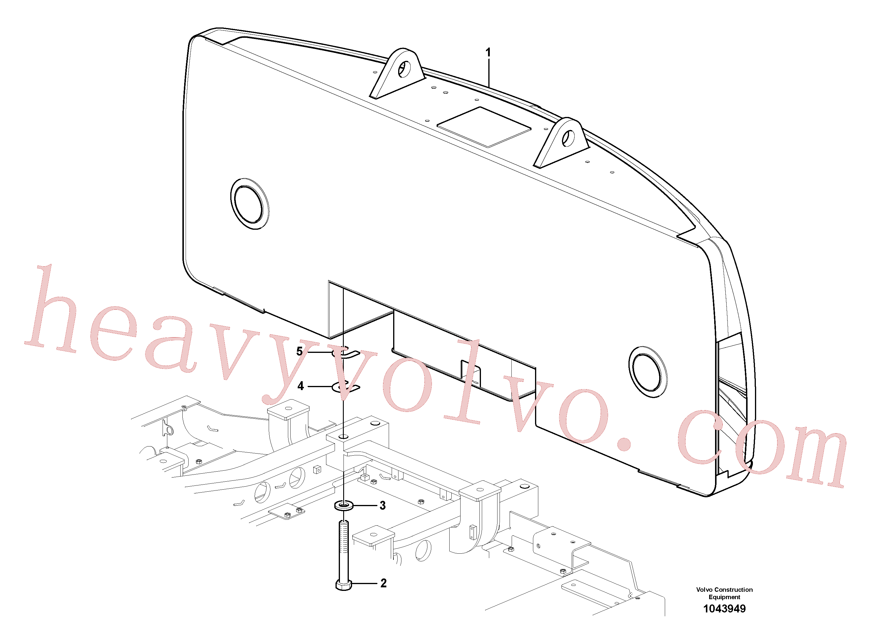 Volvo SA9211-30000 Plain washer aftermarket part for sale