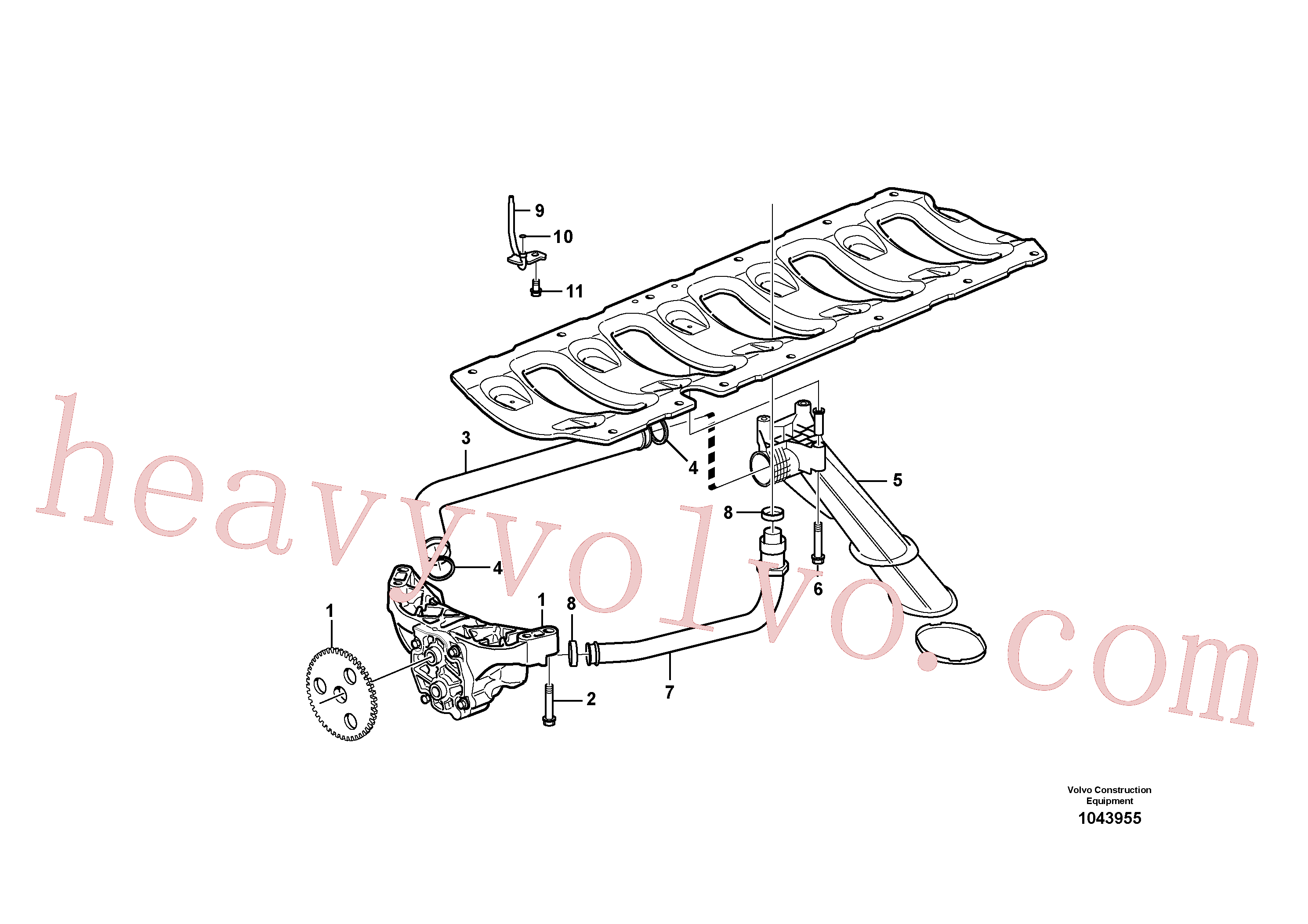 Volvo VOE955982 O-ring aftermarket part for sale