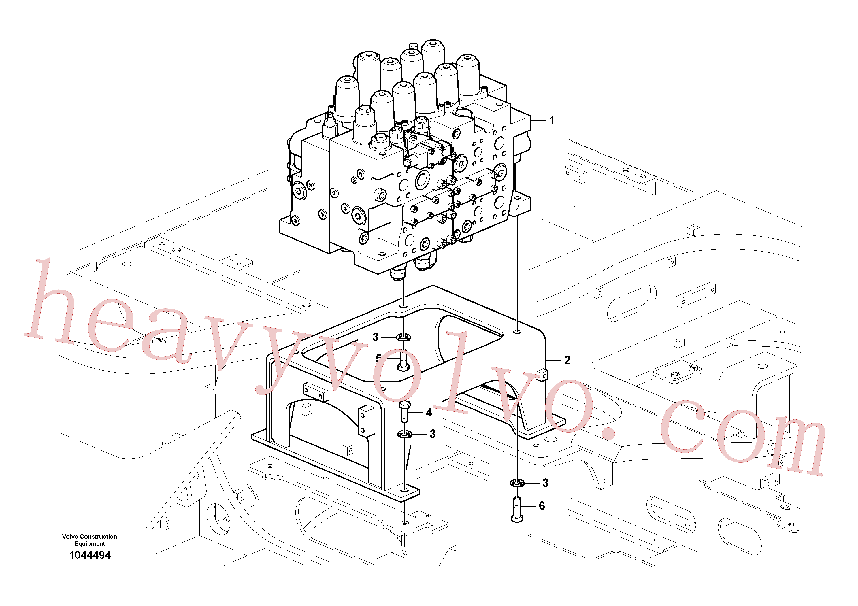 Volvo VOE14667843 Control valve aftermarket part for sale