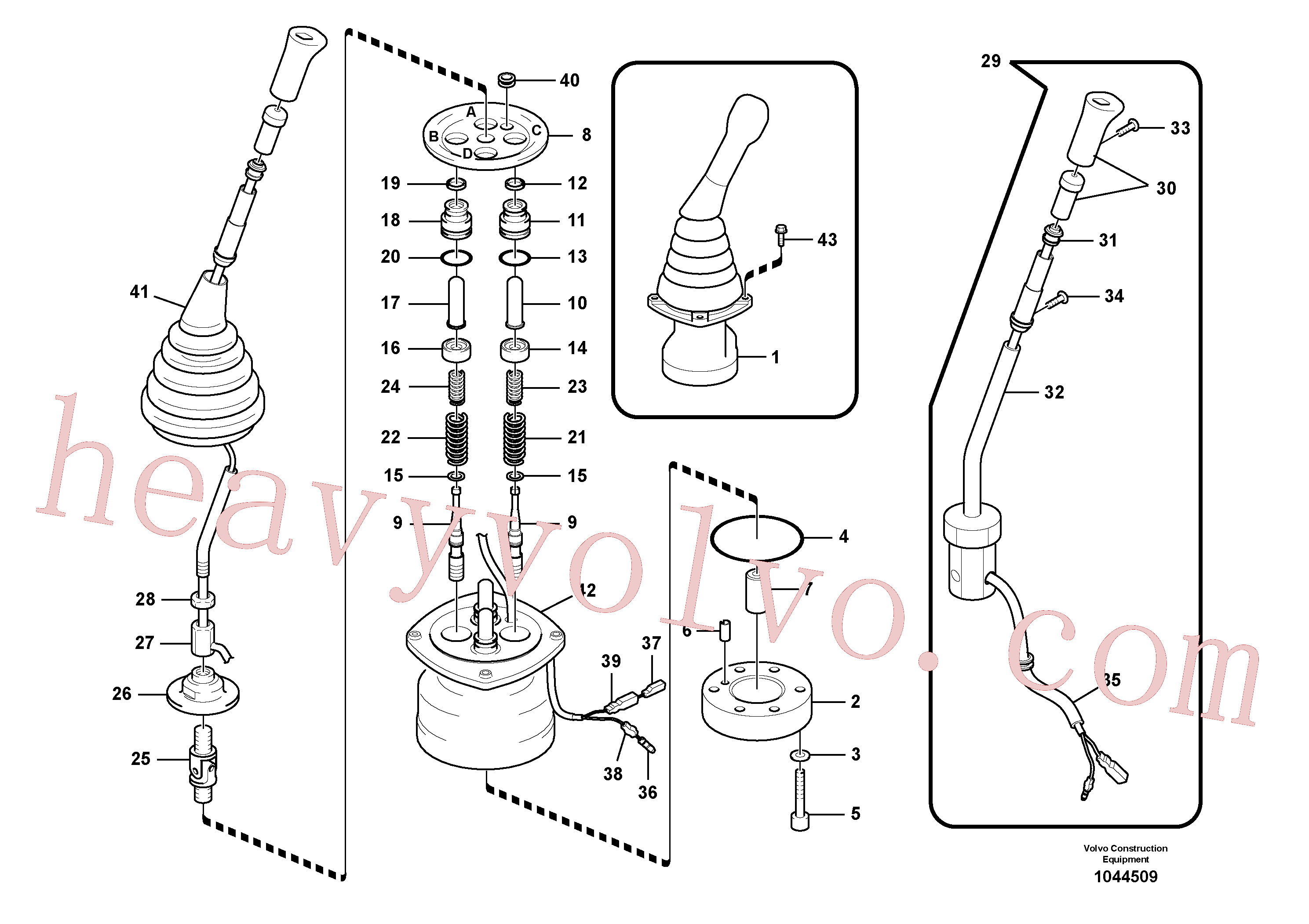 SA8230-36770 Spring for Volvo Excavator Parts