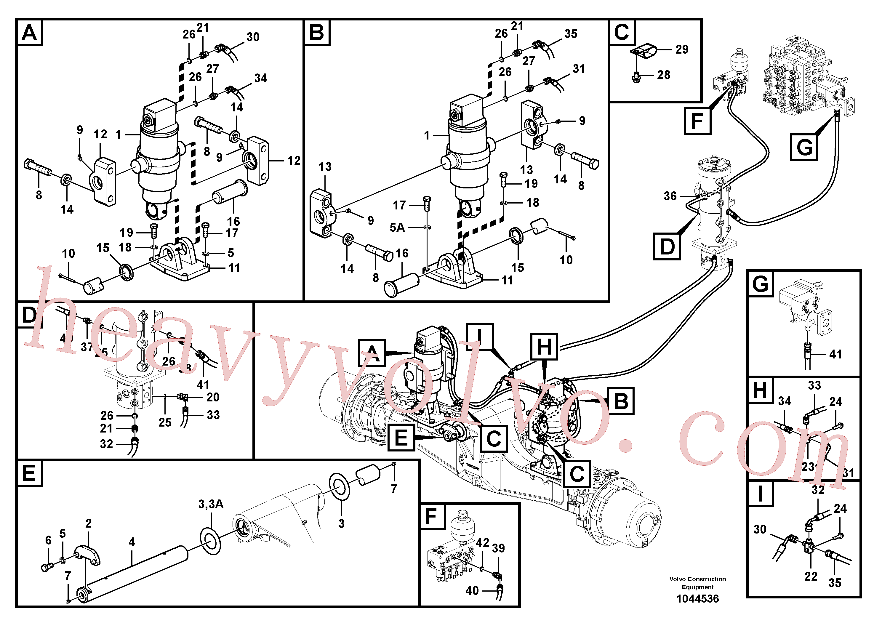 Wholesale SA9451-02235 Hose assembly for Volvo Excavator