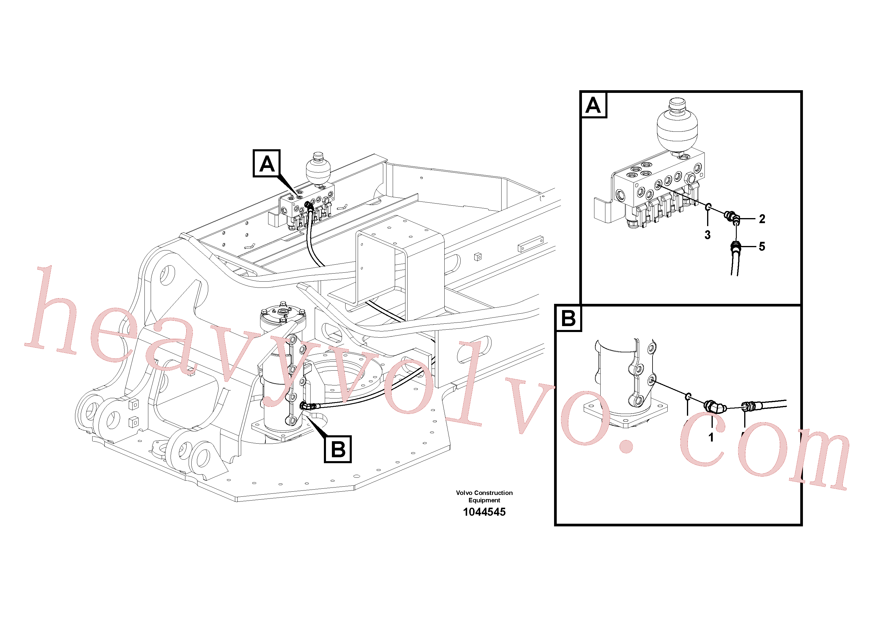 Volvo Assembly SA9451-02240 Hose assembly for sale