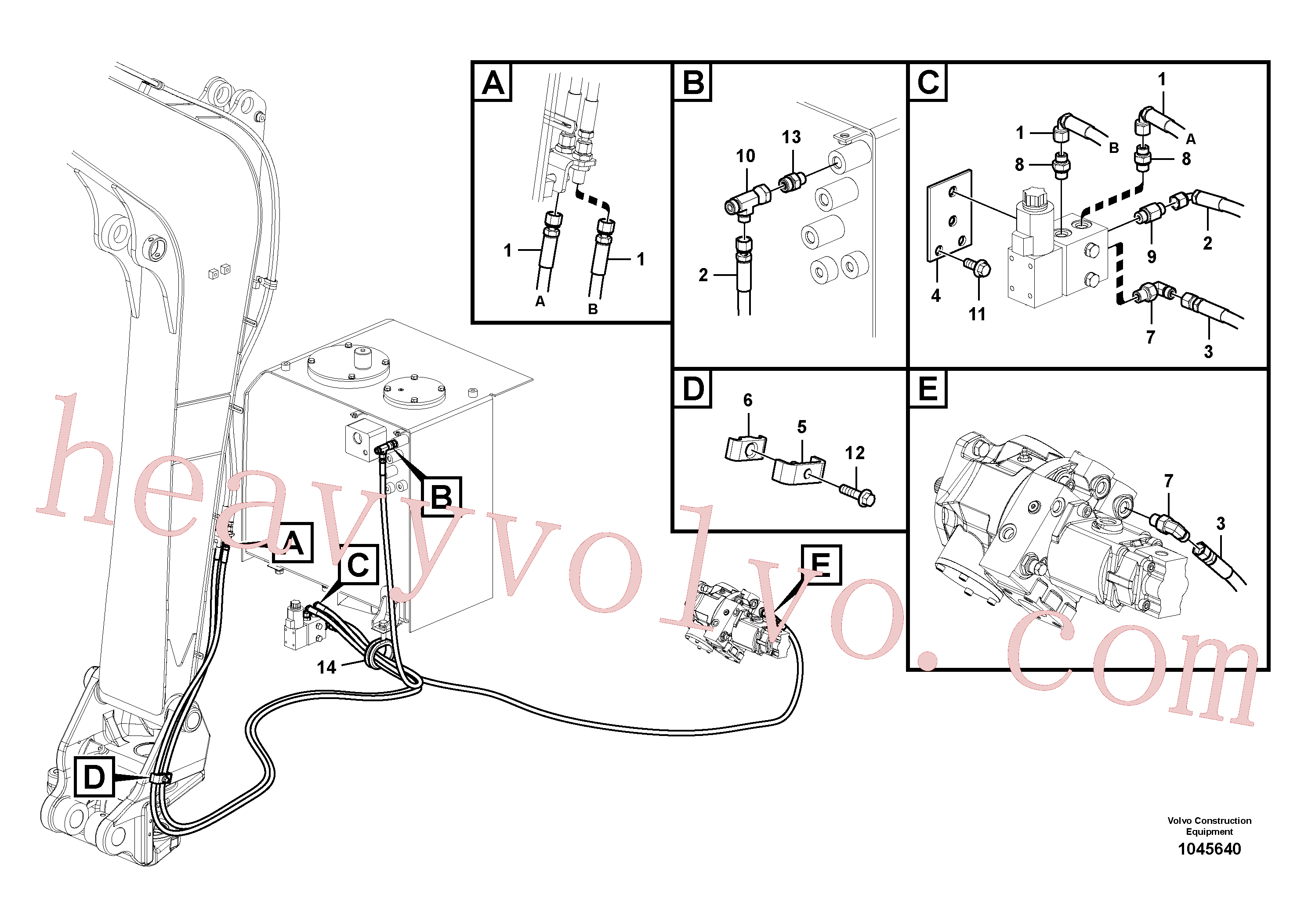 Wholesale VOE14528854 Plate for Volvo Excavator