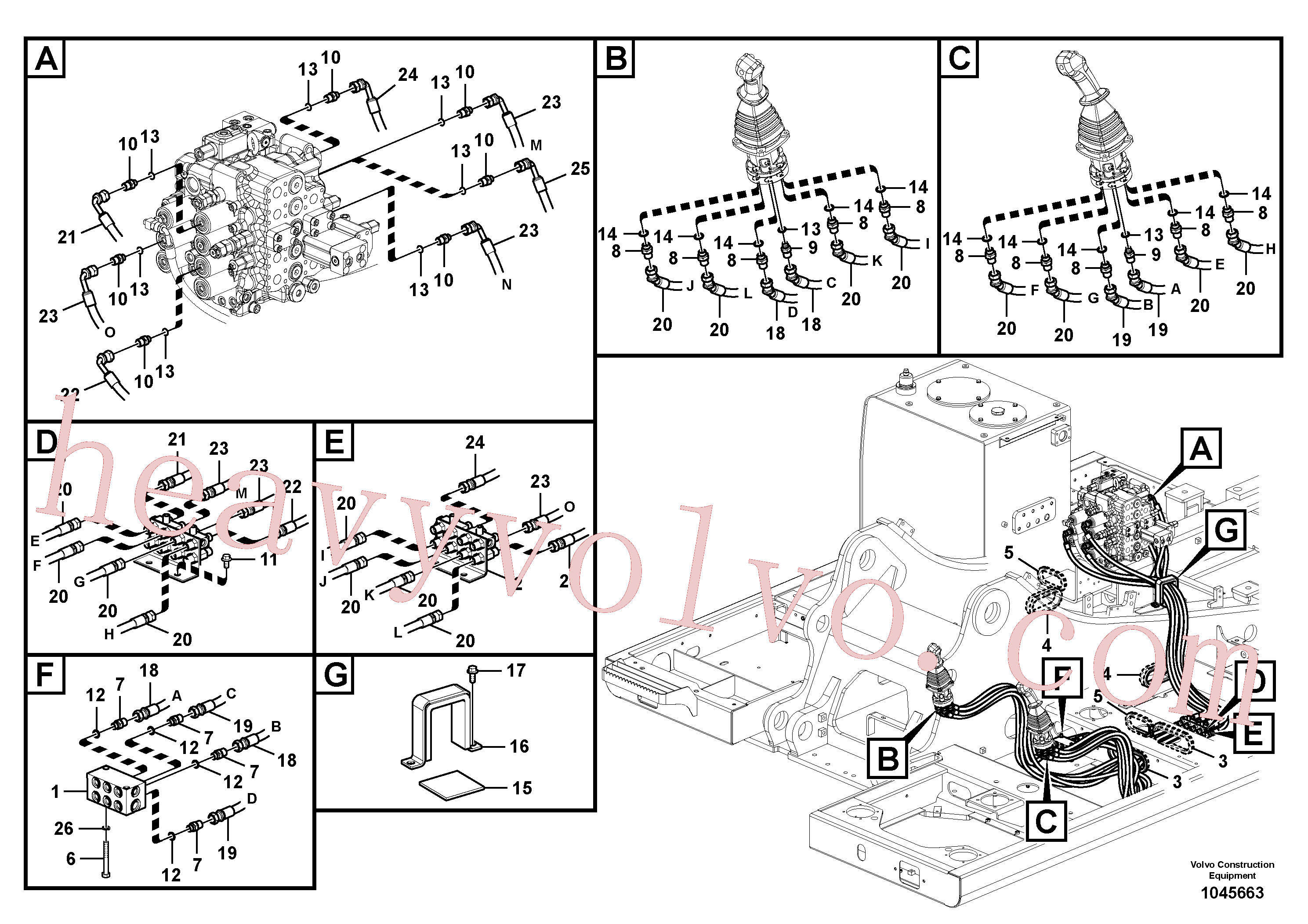 Volvo Assembly VOE14519668 Bracket for sale