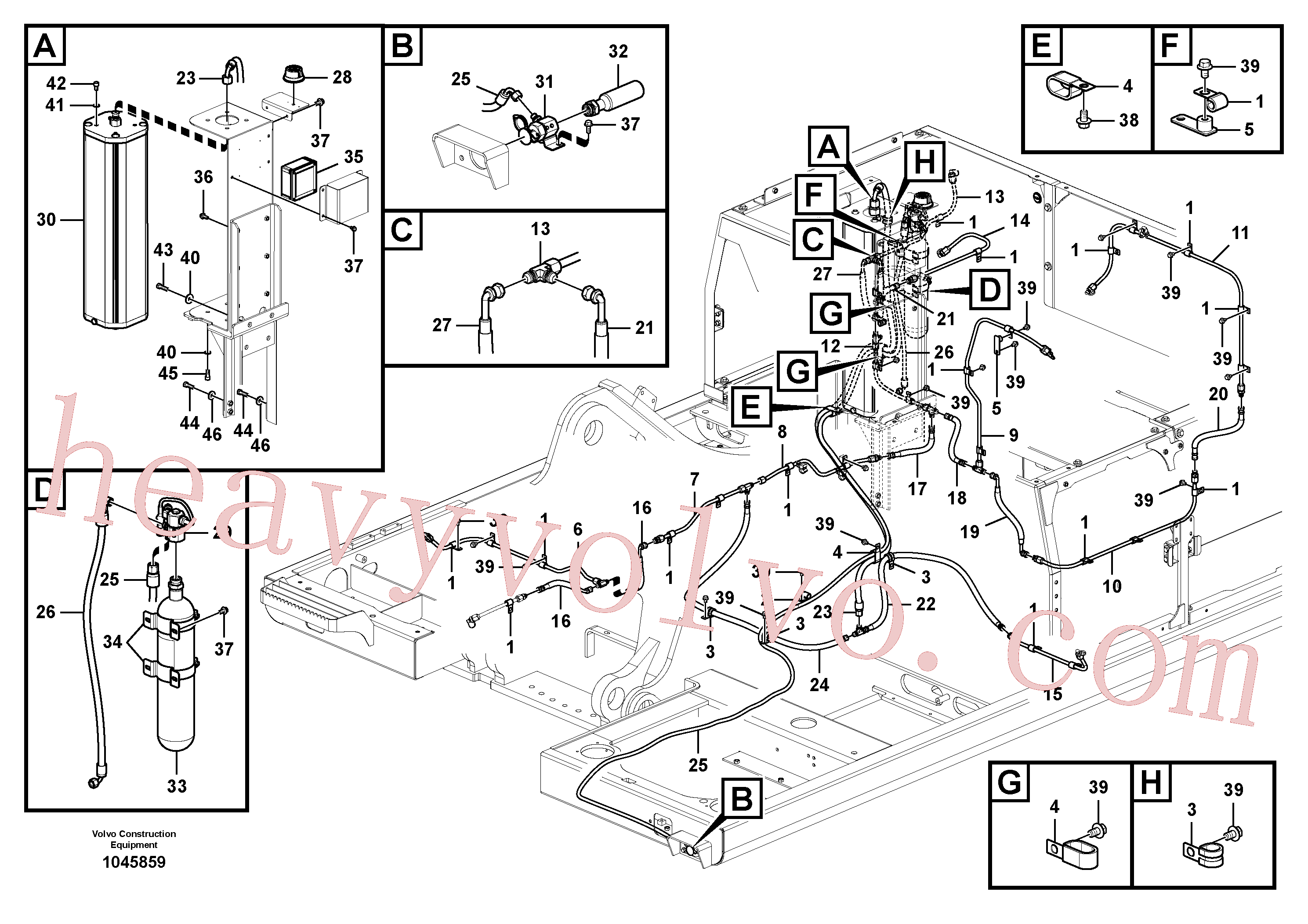 VOE15146319 Control unit for Volvo Excavator Parts